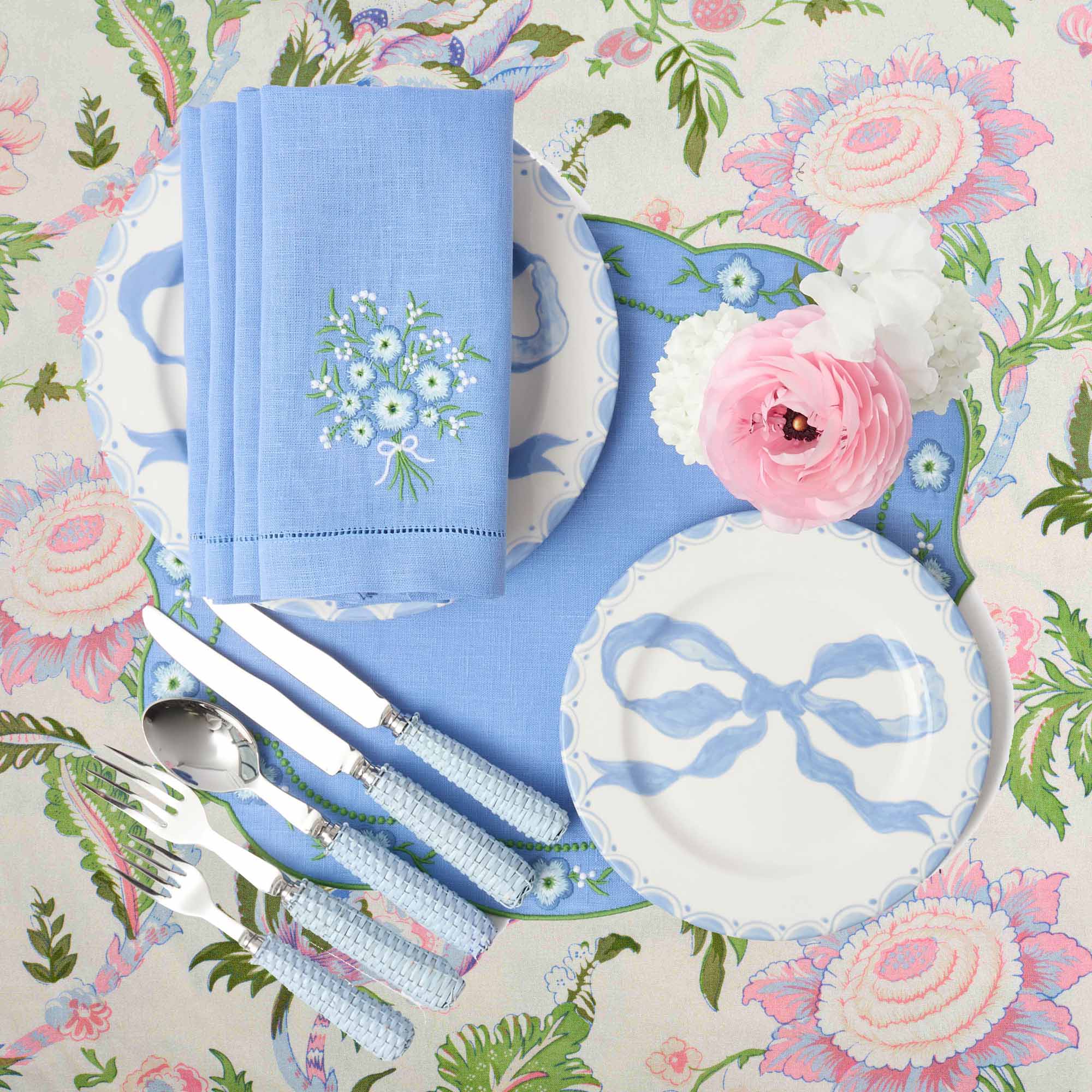 Pink Peony Tablecloth - Image 3
