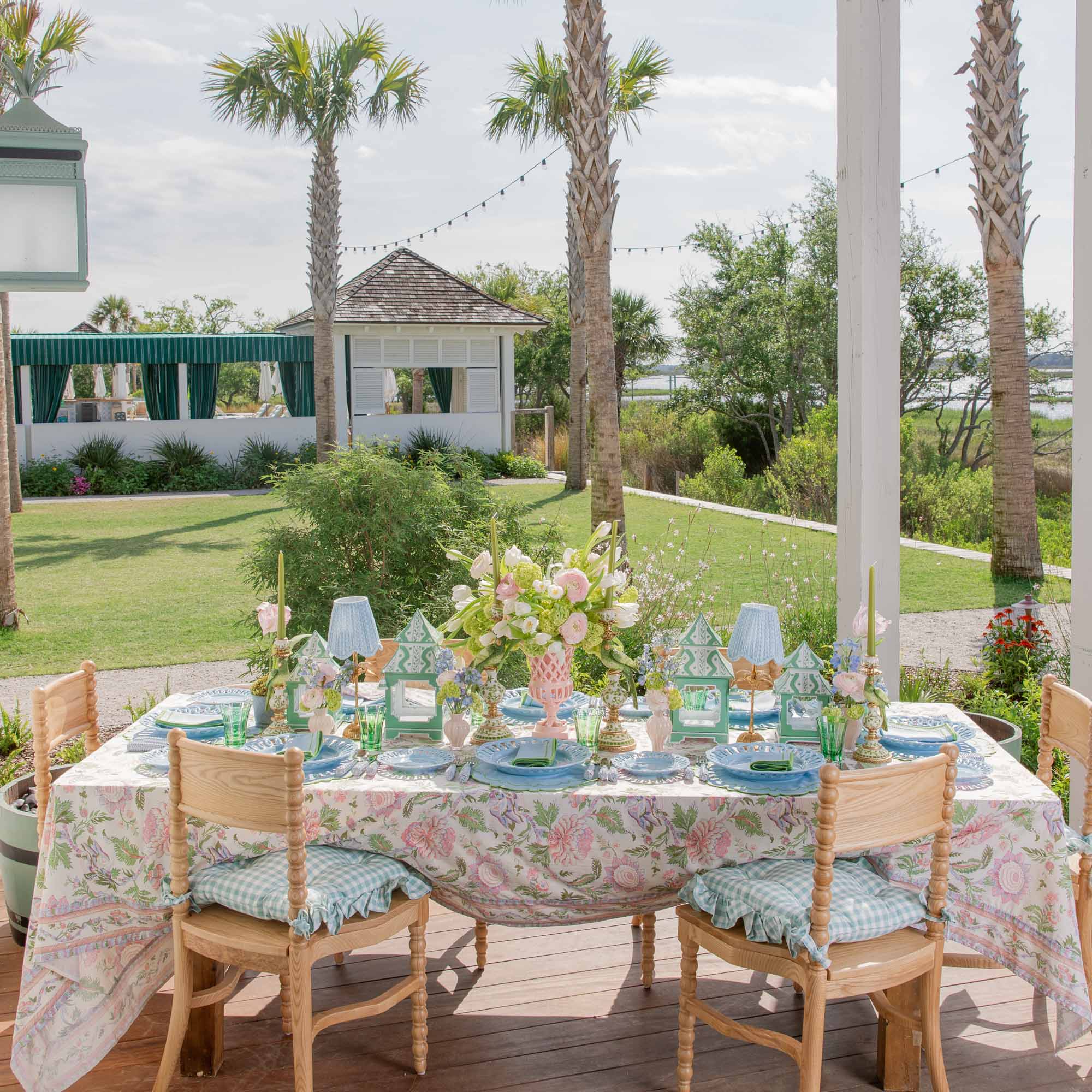 Pink Peony Tablecloth - Image 4