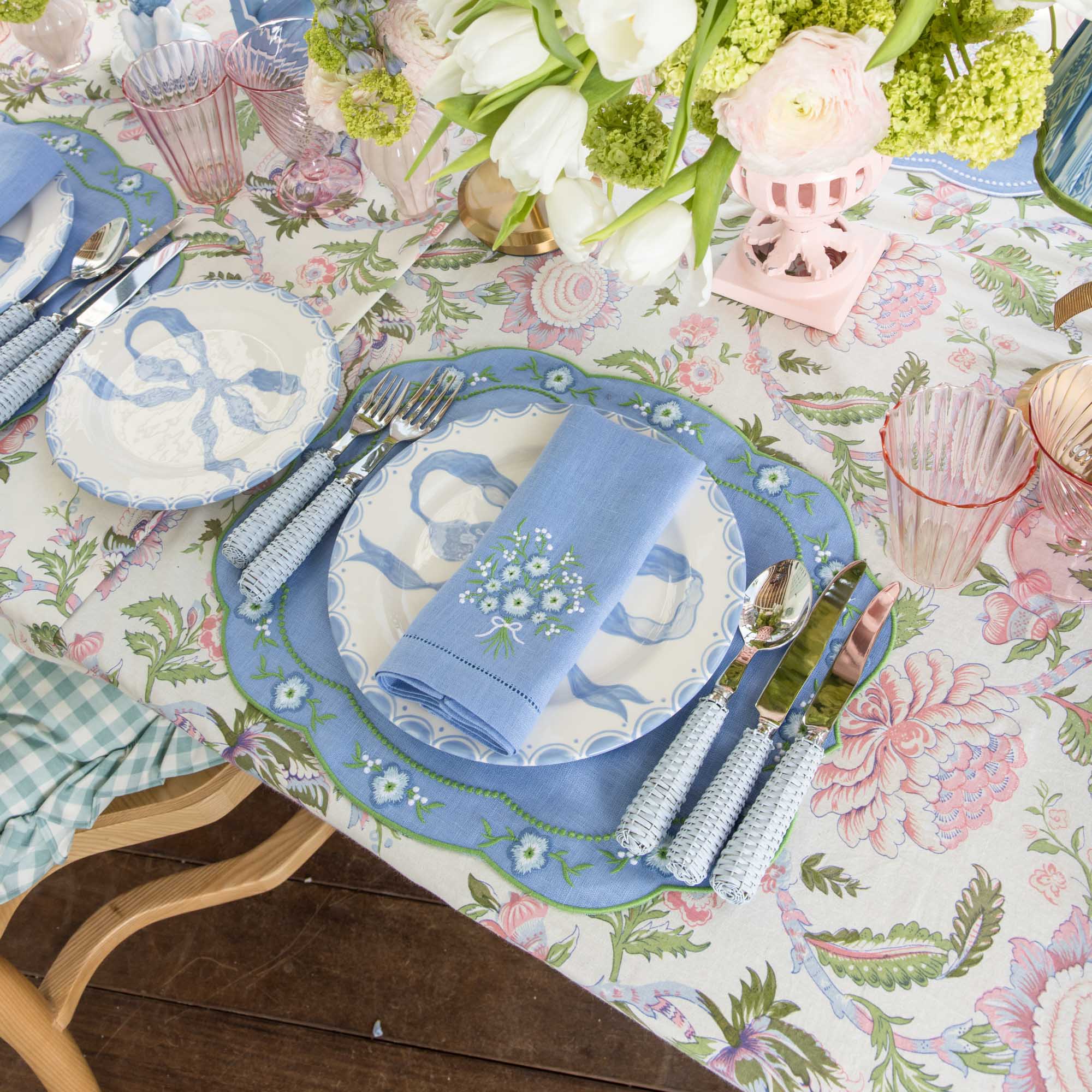 Pink Peony Tablecloth - Image 5