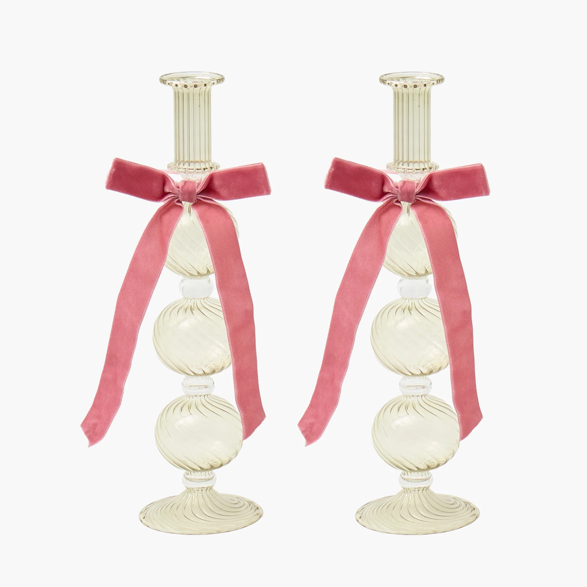 Olive Camille Candle Holders (Pair) - Image 11