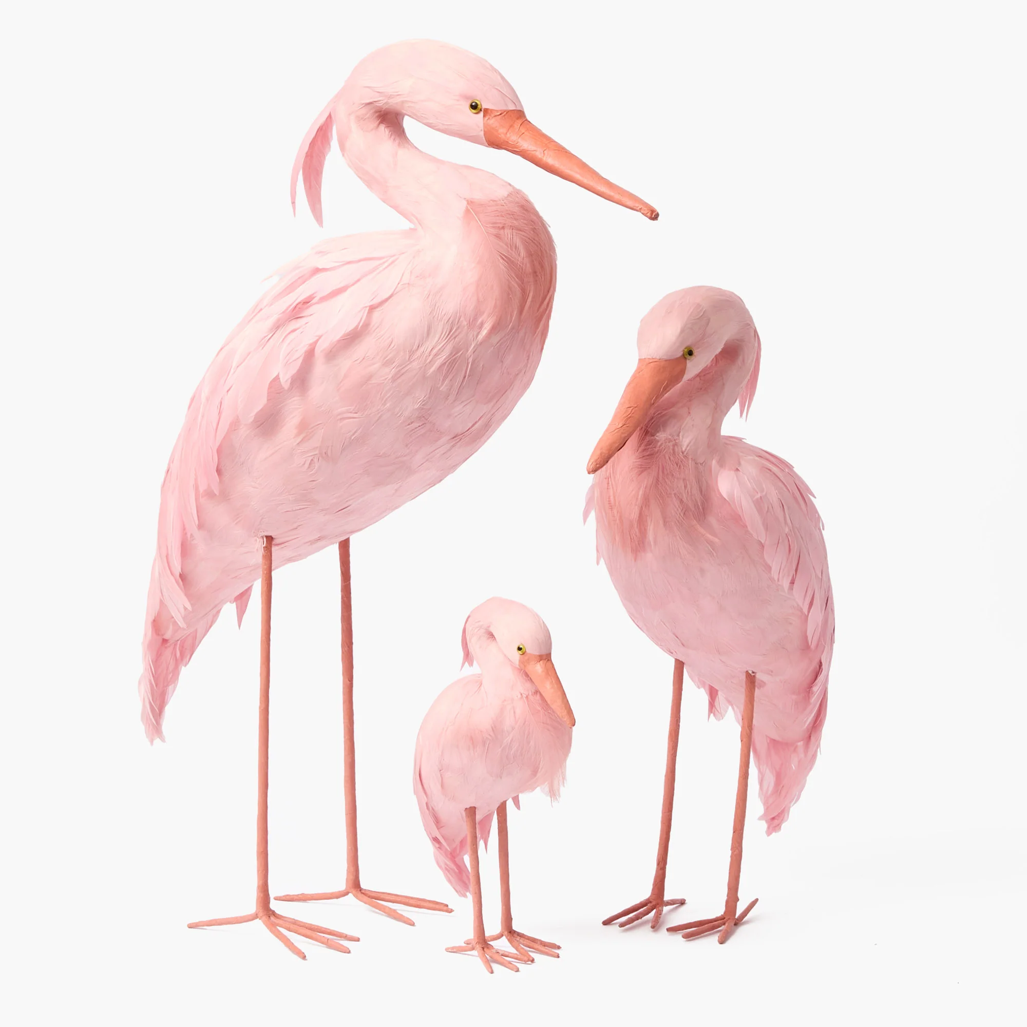 Pink Saskia Stork (Pair) - 60cm - Image 11
