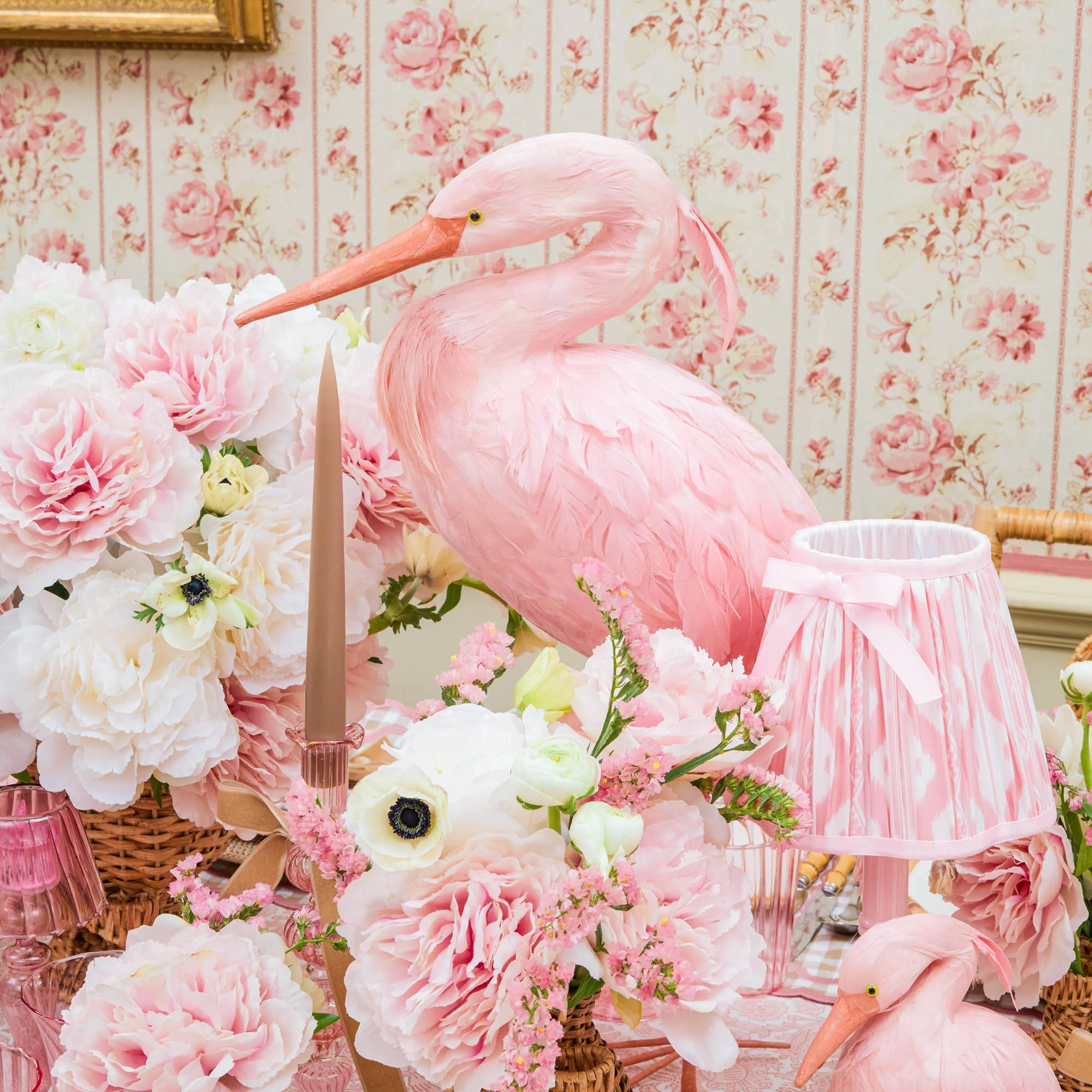 Pink Saskia Stork (Pair) - 60cm - Image 12