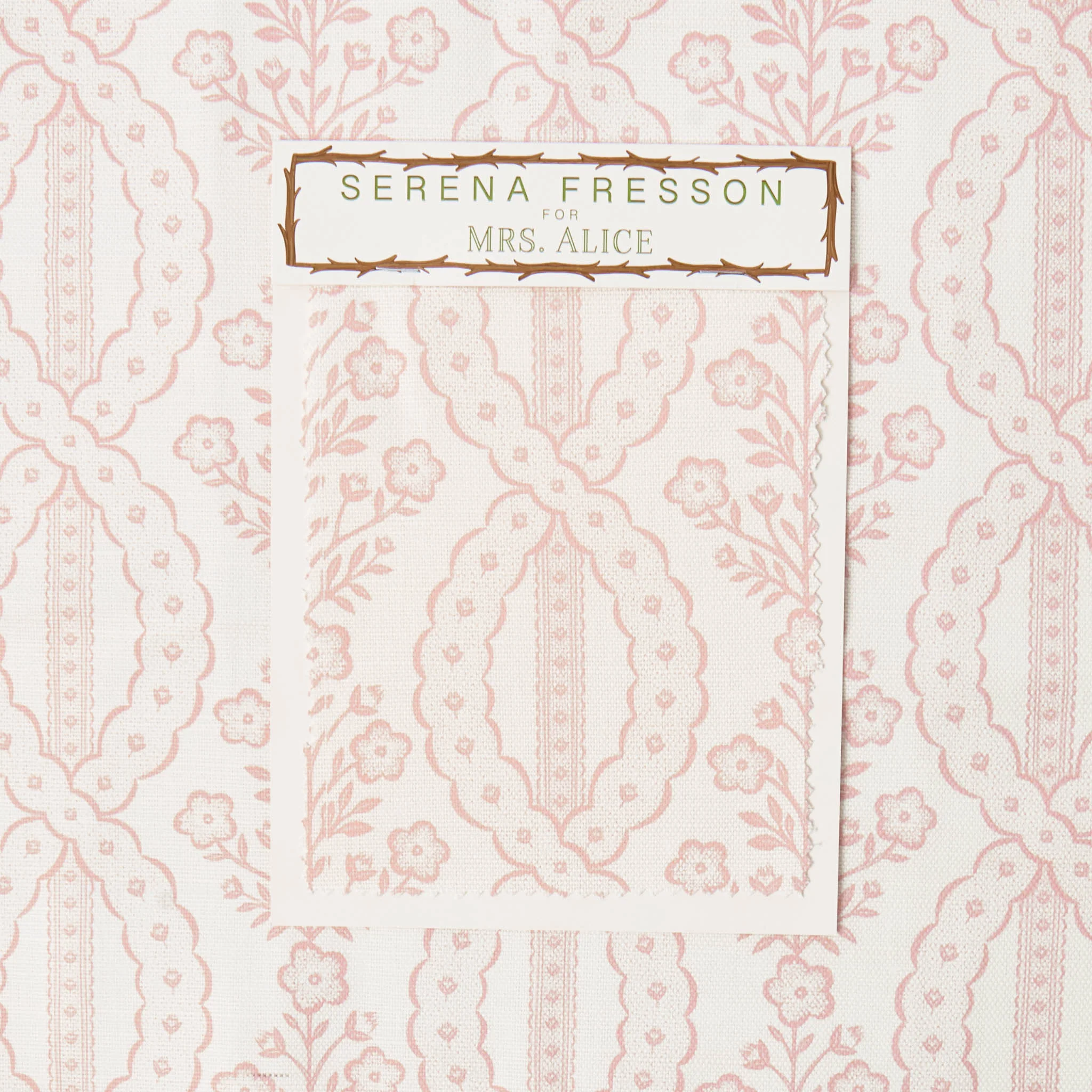 Pink Sybil Fabric - Image 5