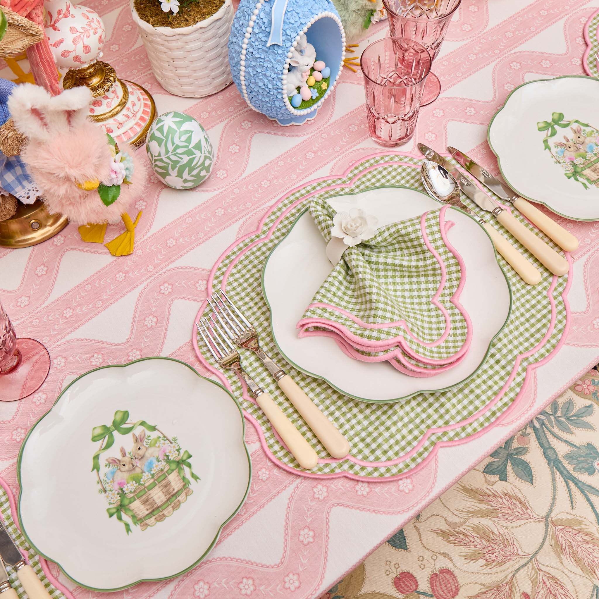 Pink Theodora Tablecloth - Image 5