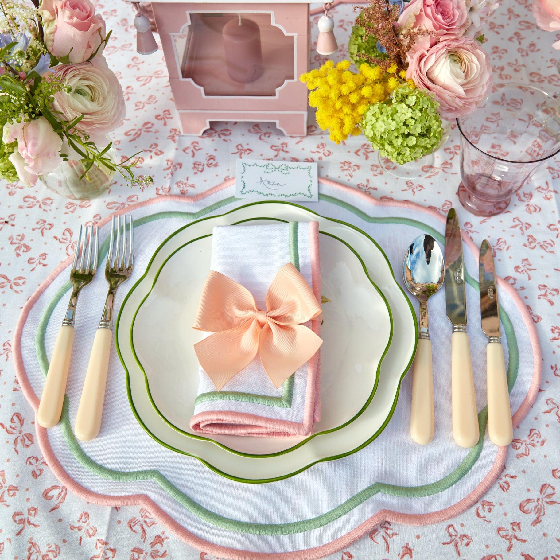 Pink Tulip Water Glasses (Set of 4) - Image 7