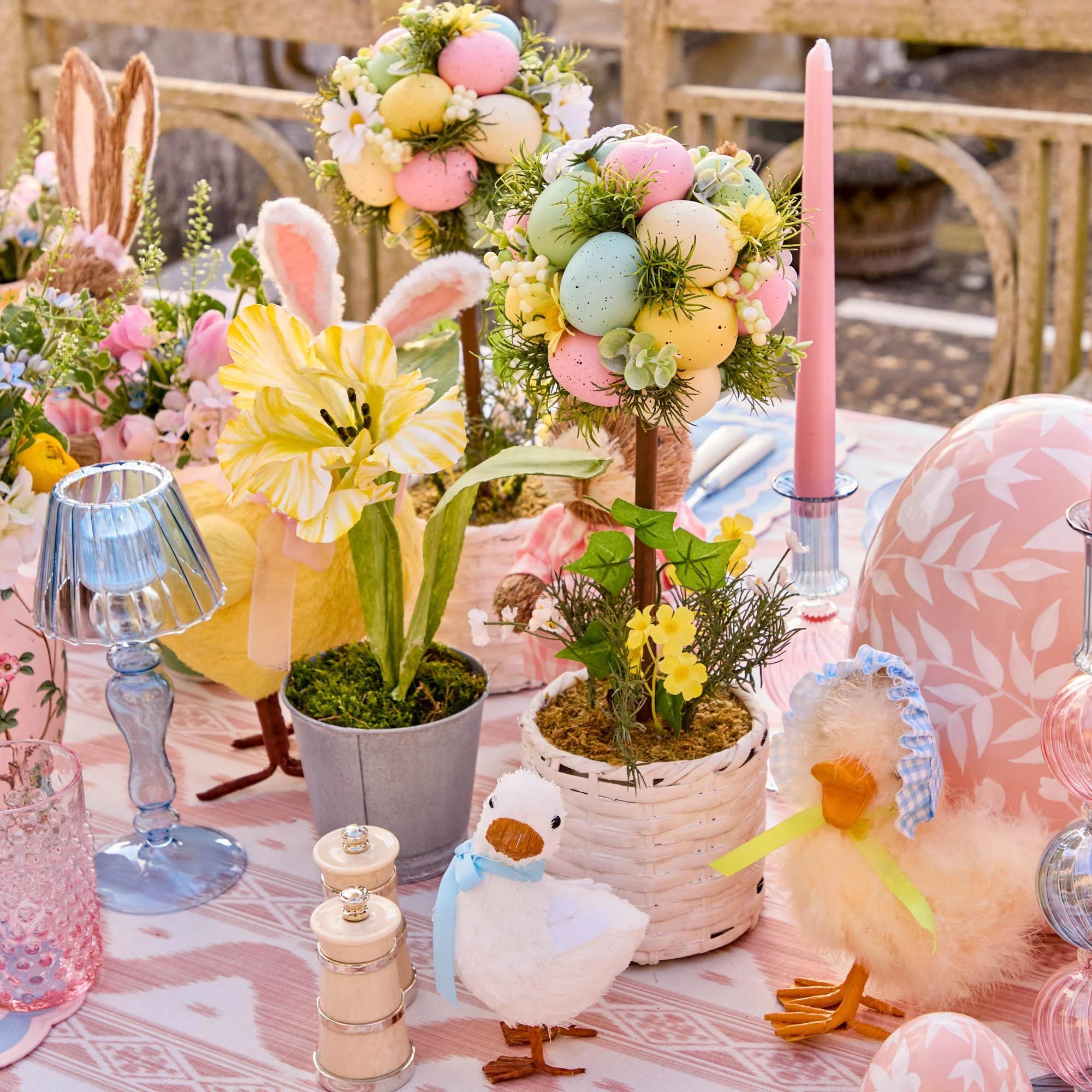 Potted Easter Egg Tree (Pair) - Image 10