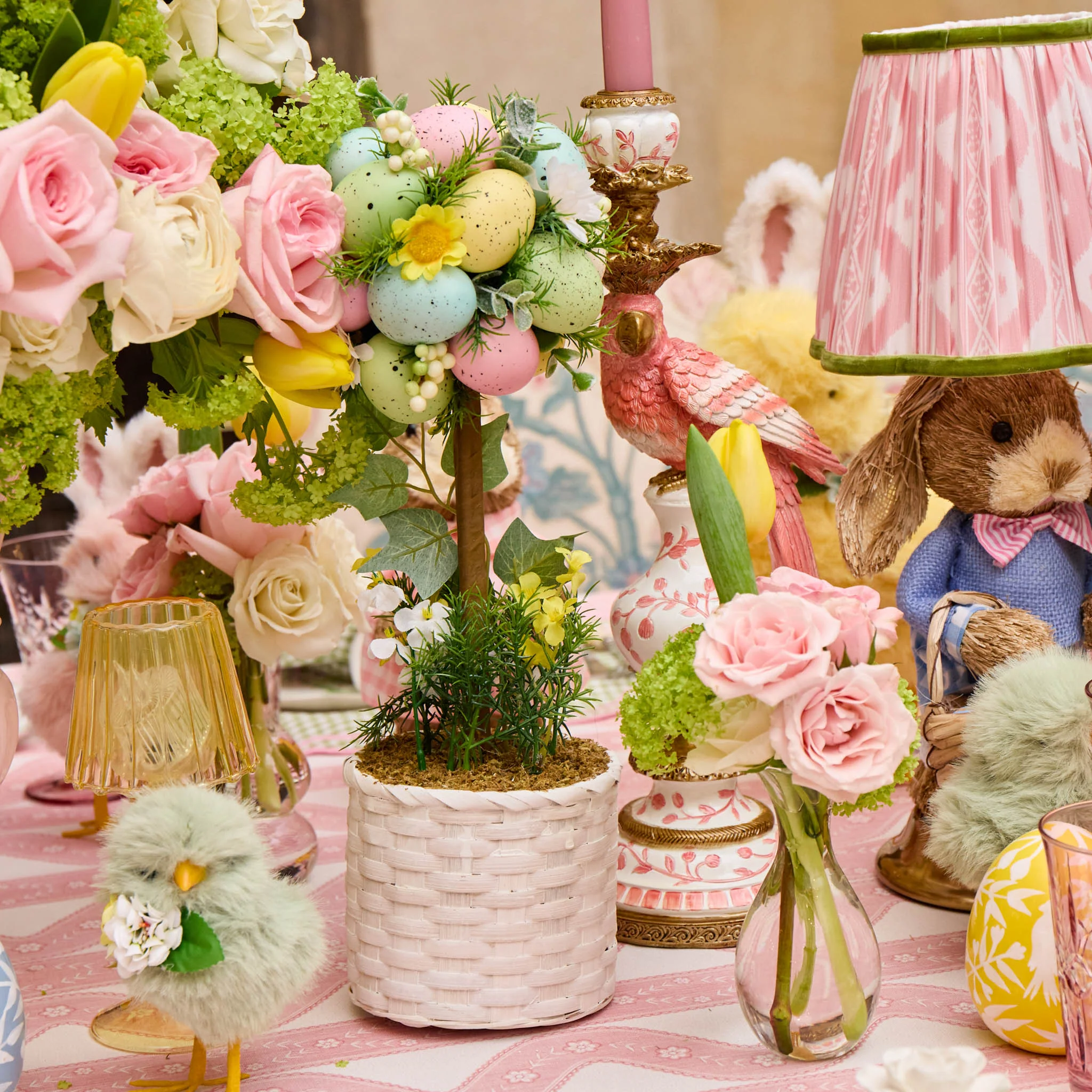 Potted Easter Egg Tree (Pair) - Image 2