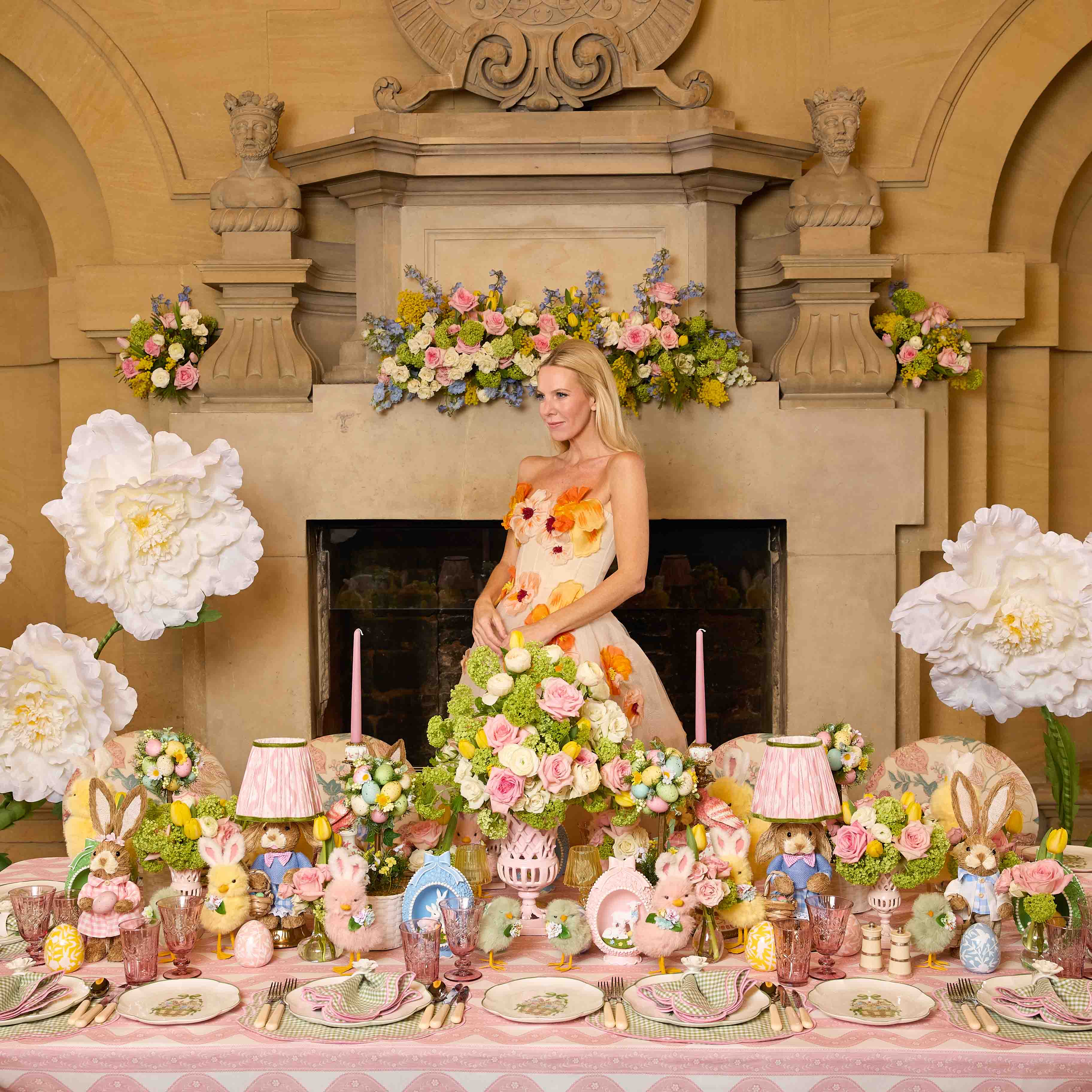 Potted Easter Egg Tree (Pair) - Image 3
