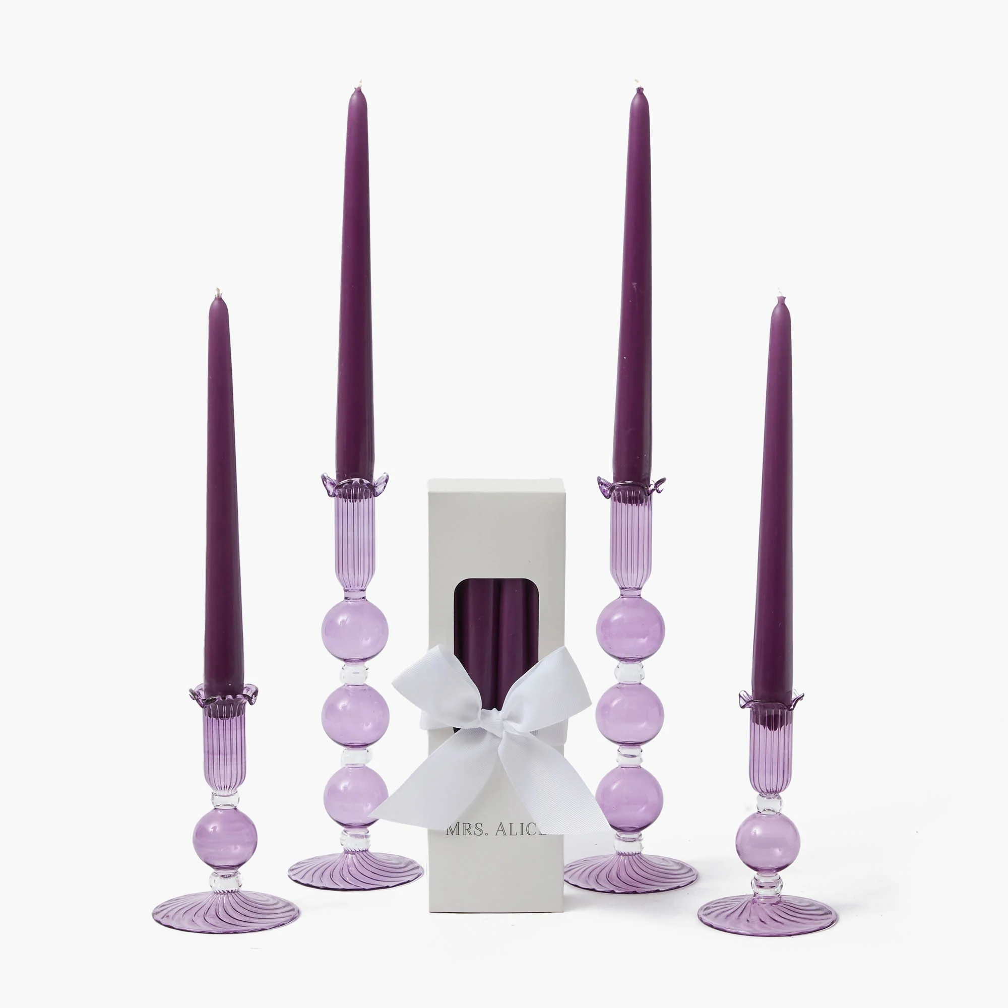 Purple Candles (Set of 8) - Image 10