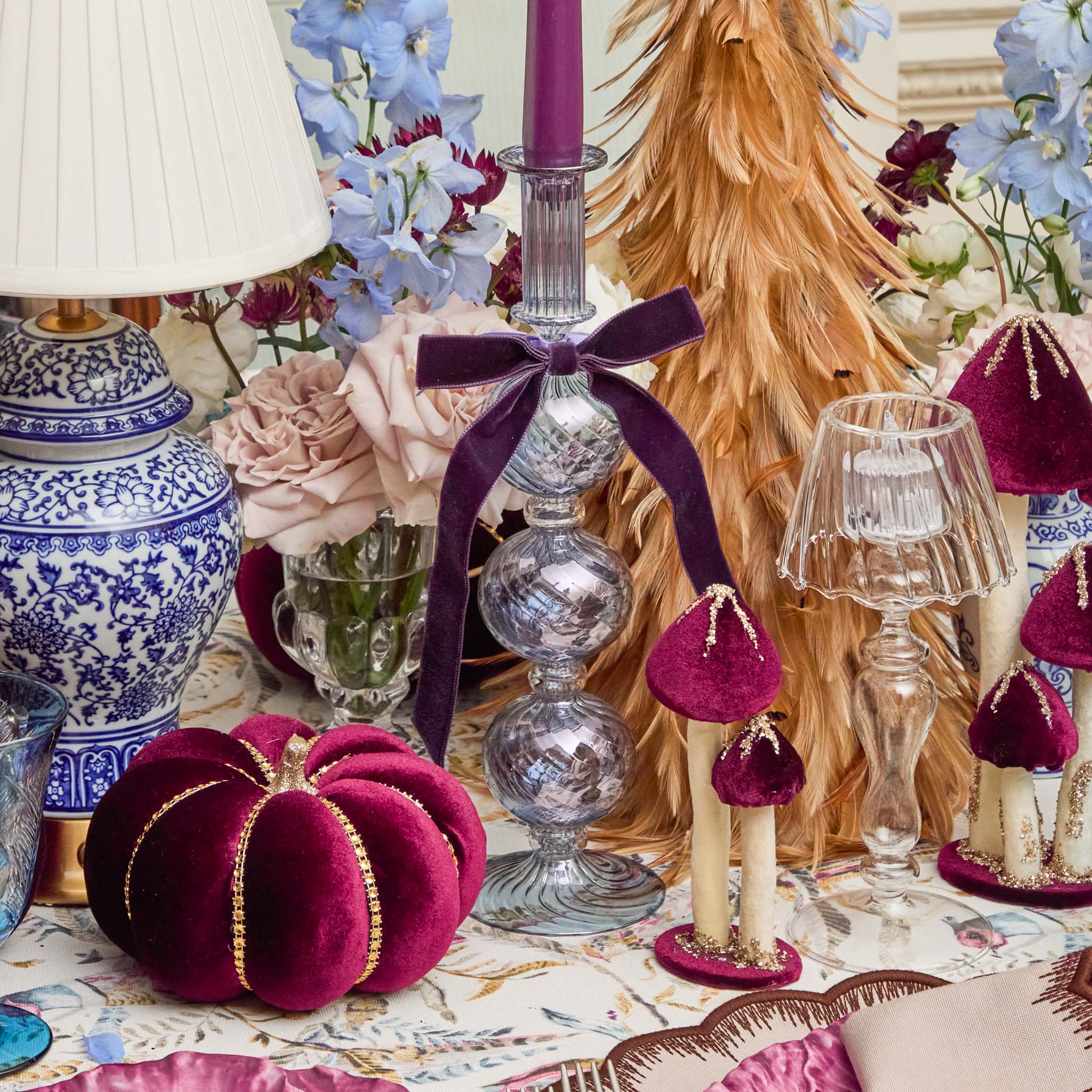 Purple Candles (Set of 8) - Image 4