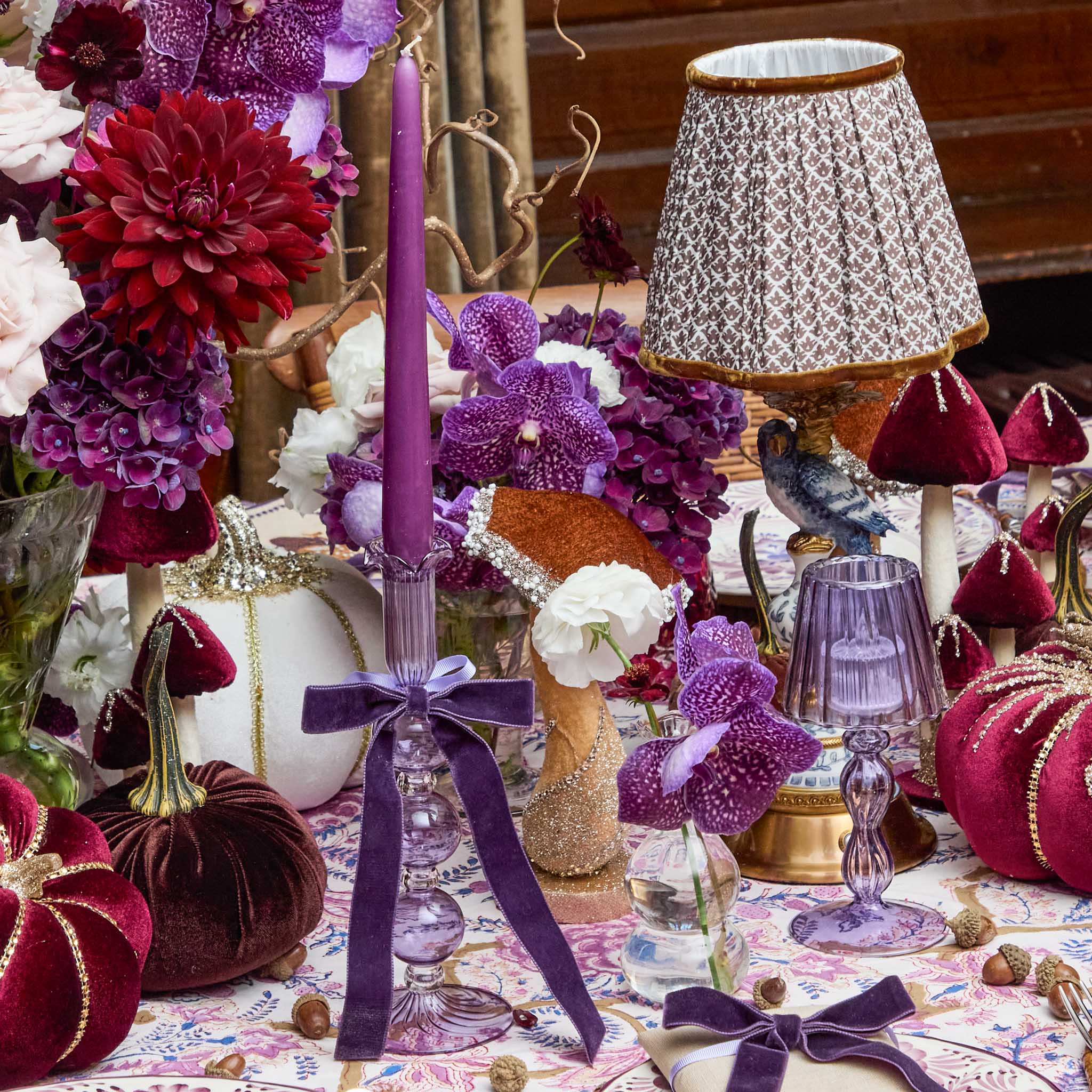 Purple Candles (Set of 8) - Image 6