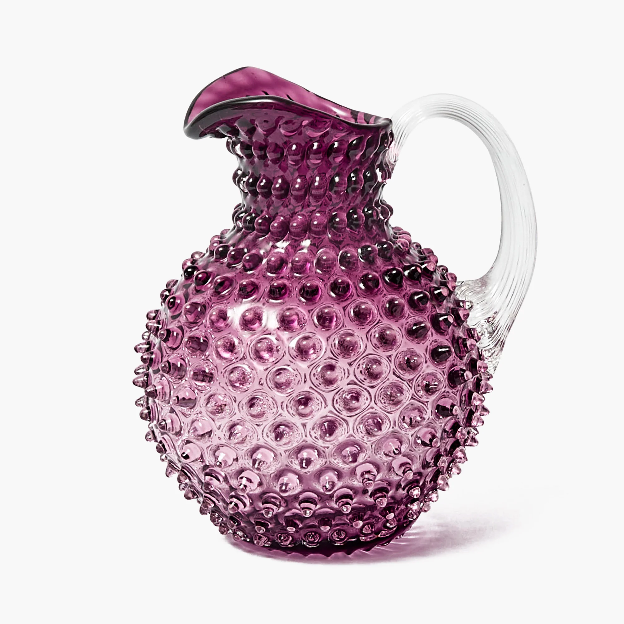 Purple Hobnail Jug - Image 11