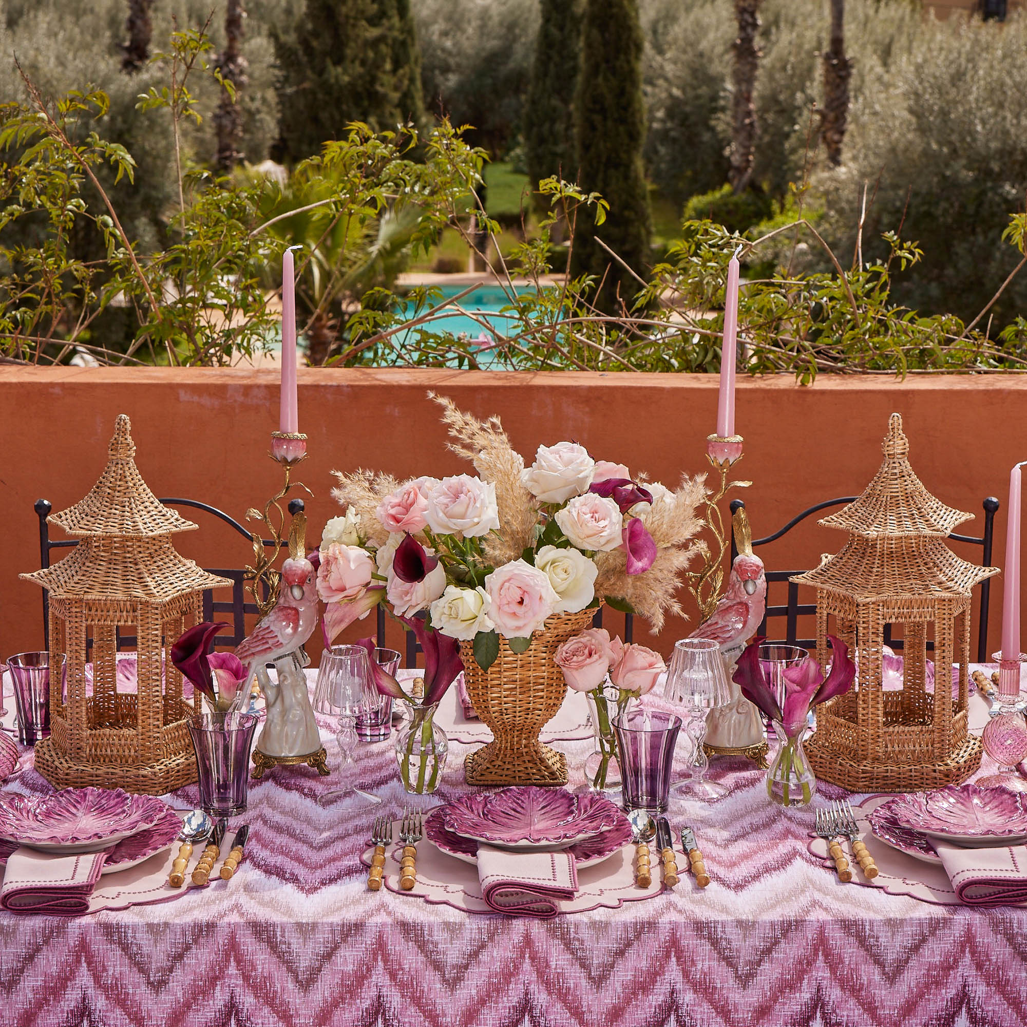 Purple Positano Glasses (Set of 4) - Image 13