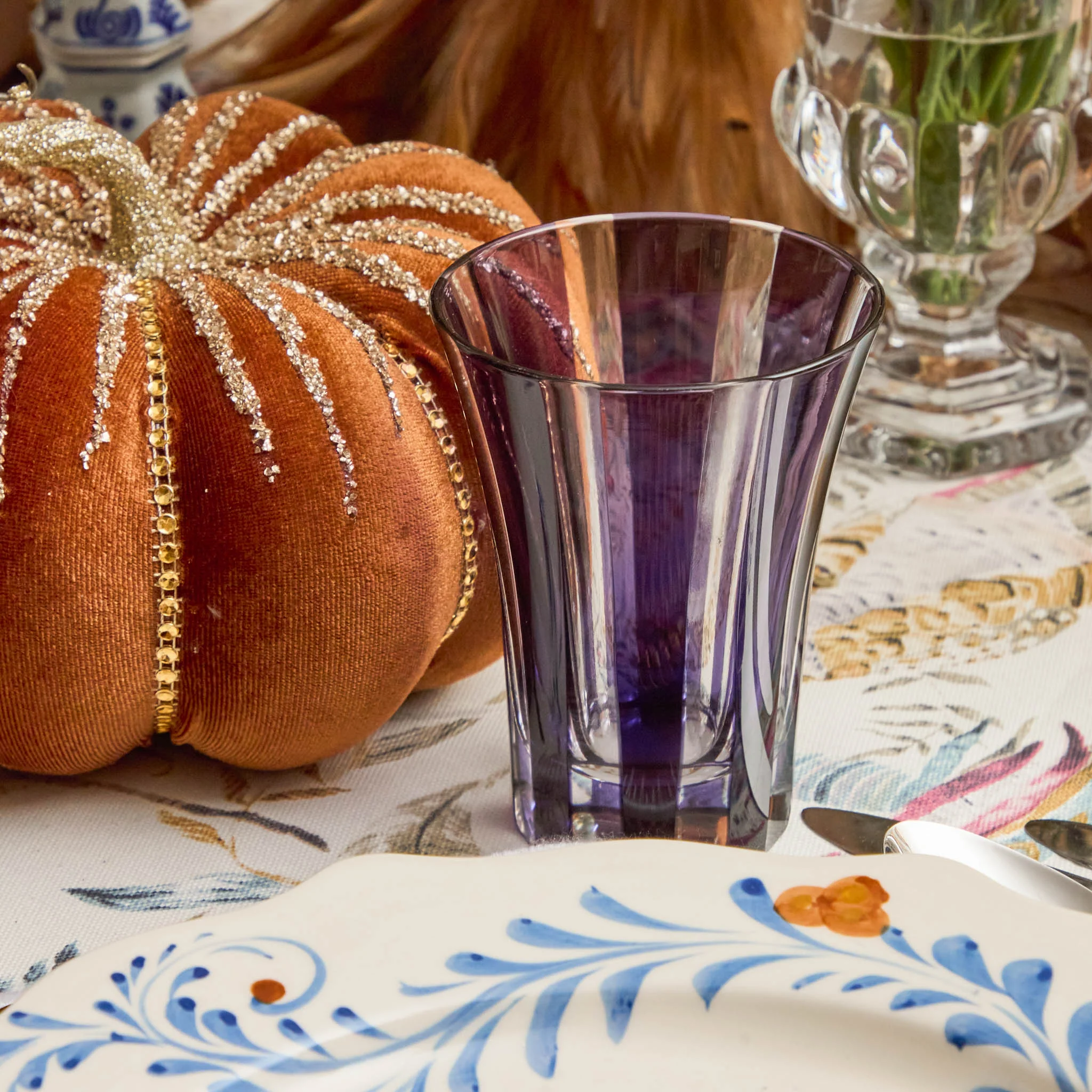 Purple Positano Glasses (Set of 4) - Image 2