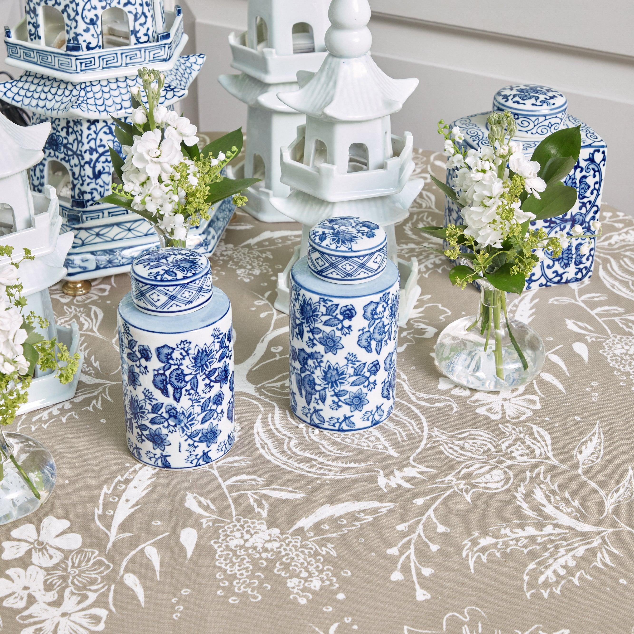 Putty Chelsea Square Fabric - Image 5