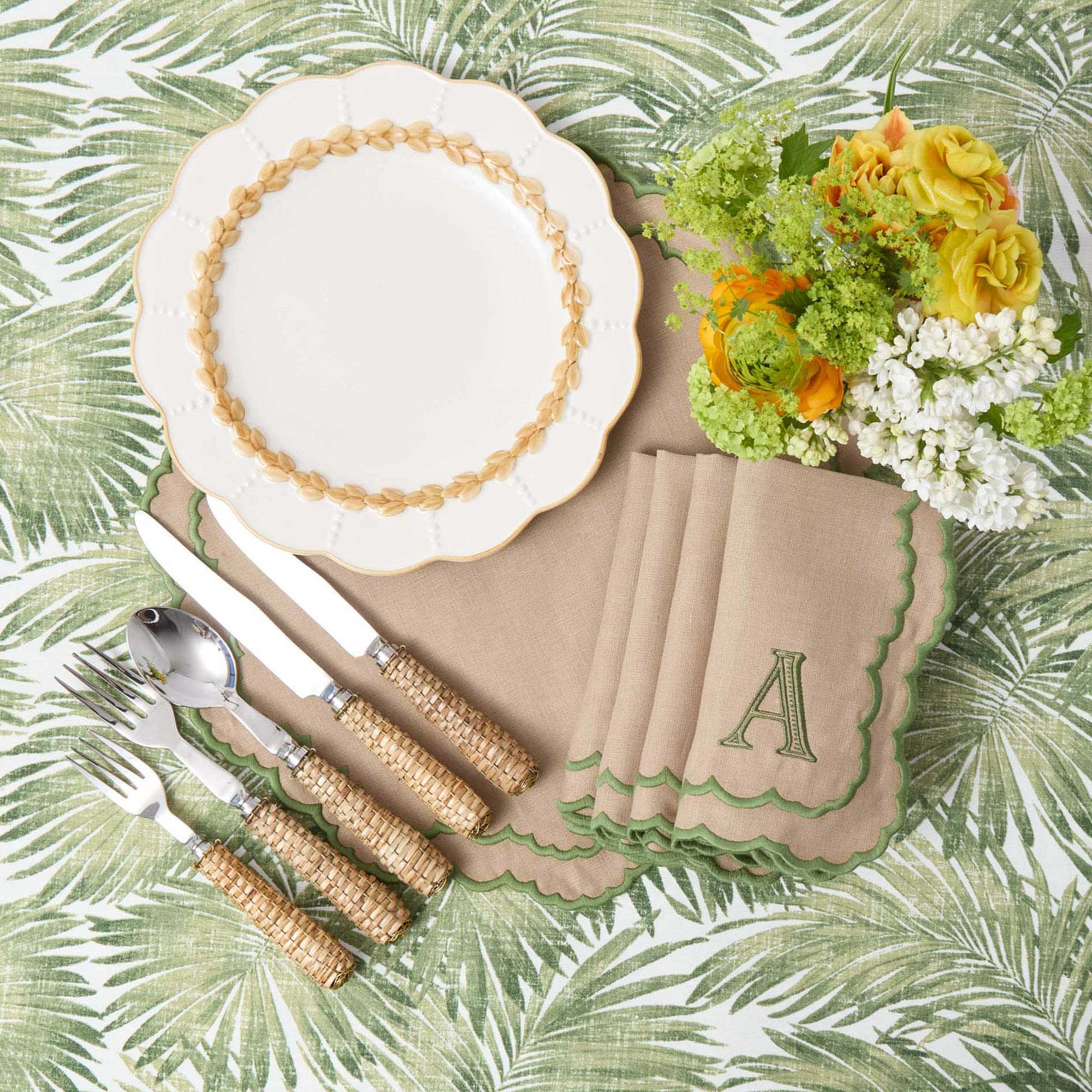 Putty Laurel Dinner Plates (Set of 4) - Image 15