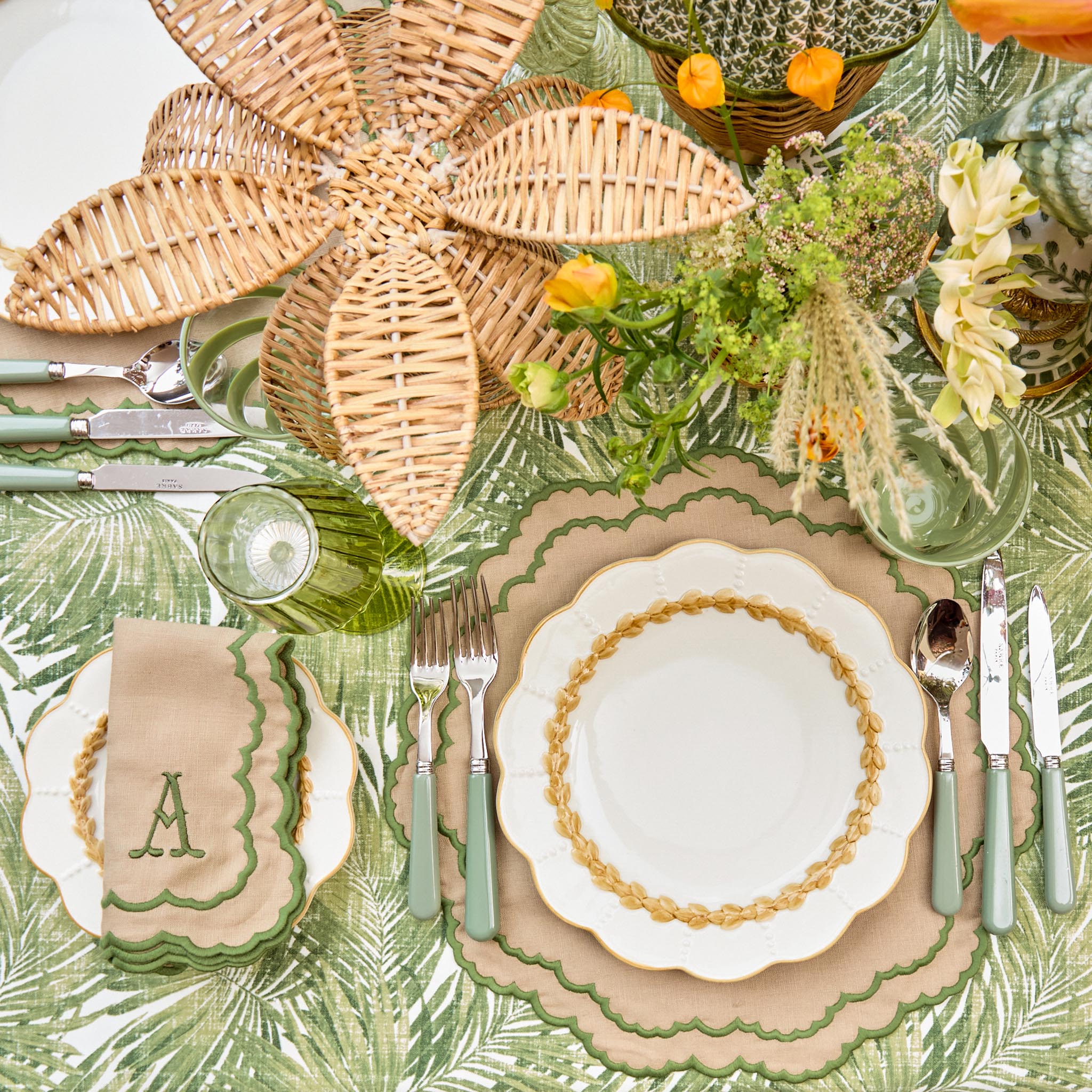 Putty Laurel Starter Plates (Set of 4) - Image 14