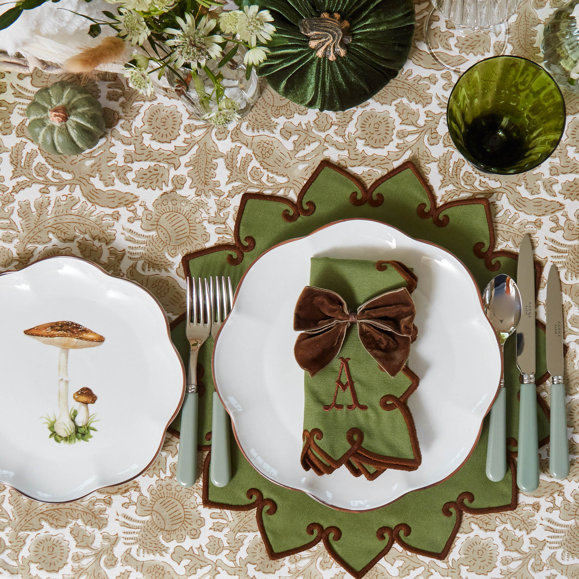 Putty Pheasant Tablecloth - Image 2