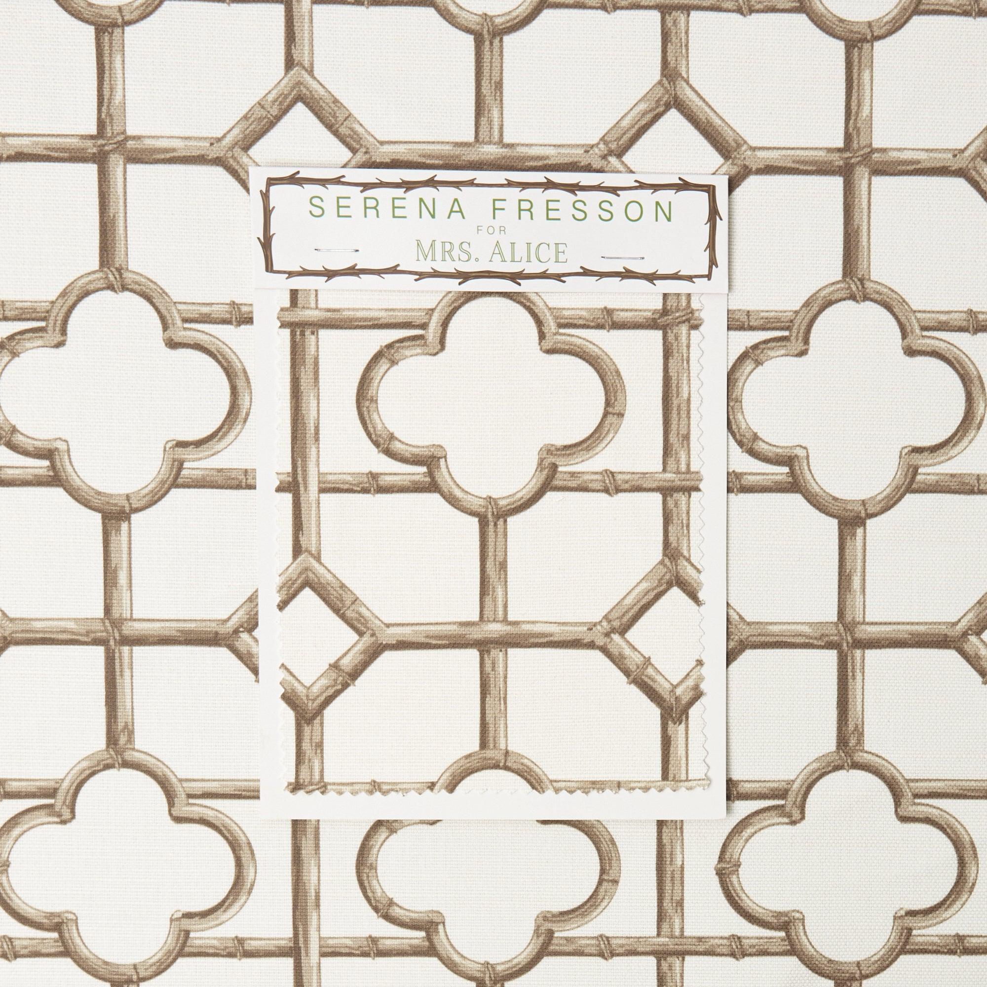Putty Shaded Bamboo Fabric - Image 3