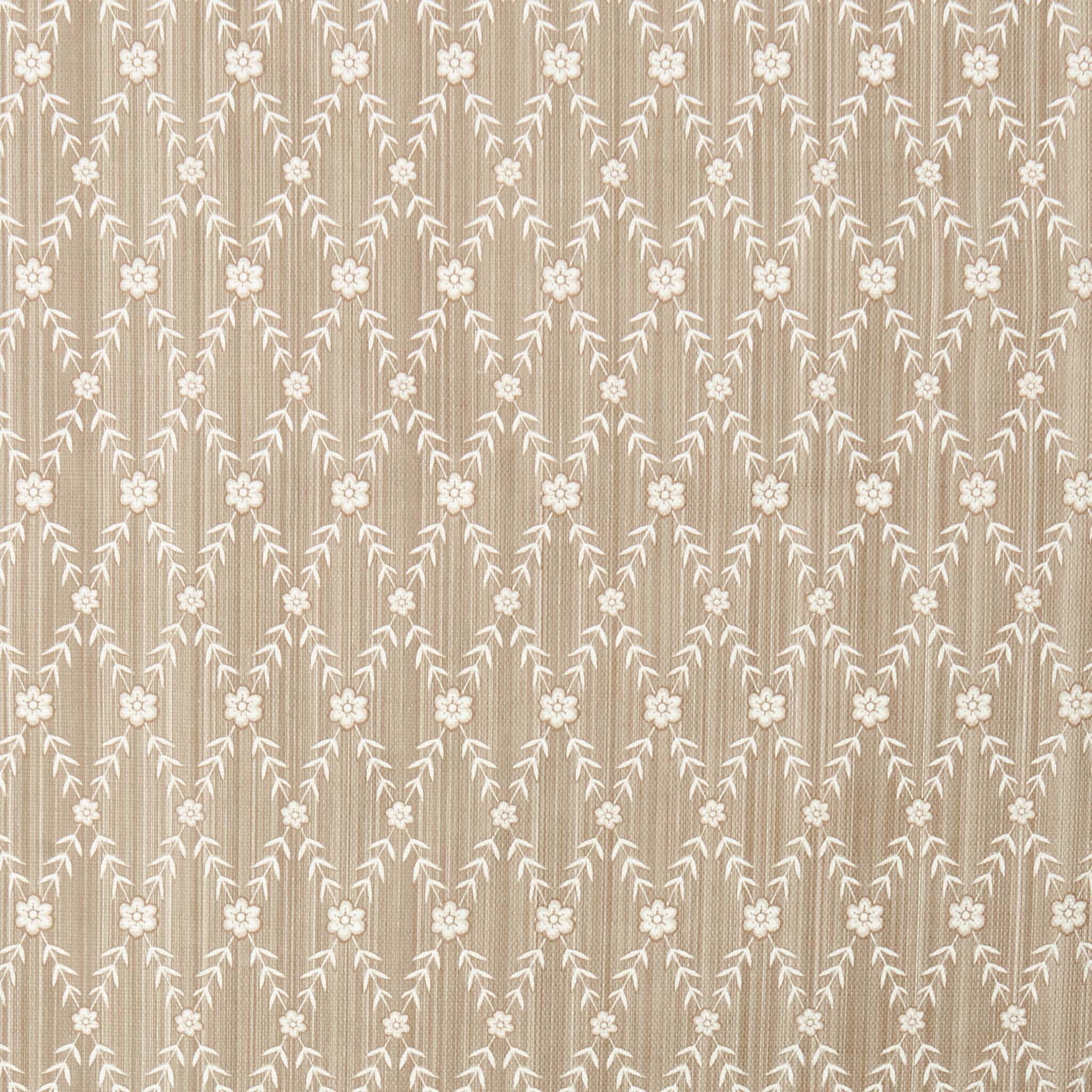 Putty Theodora Trellis Fabric - Image 2
