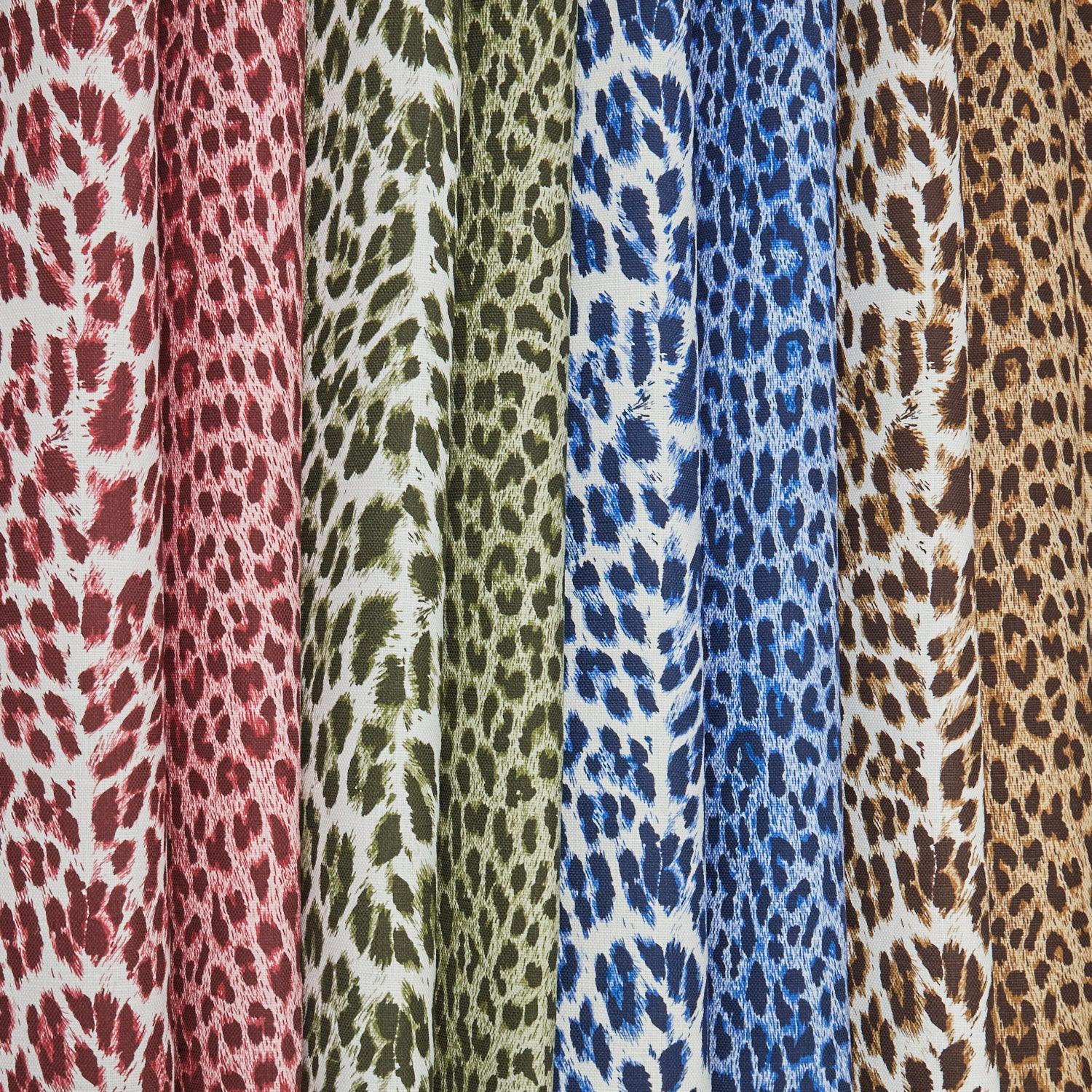 Raspberry Pink Leopard Fabric - Image 9