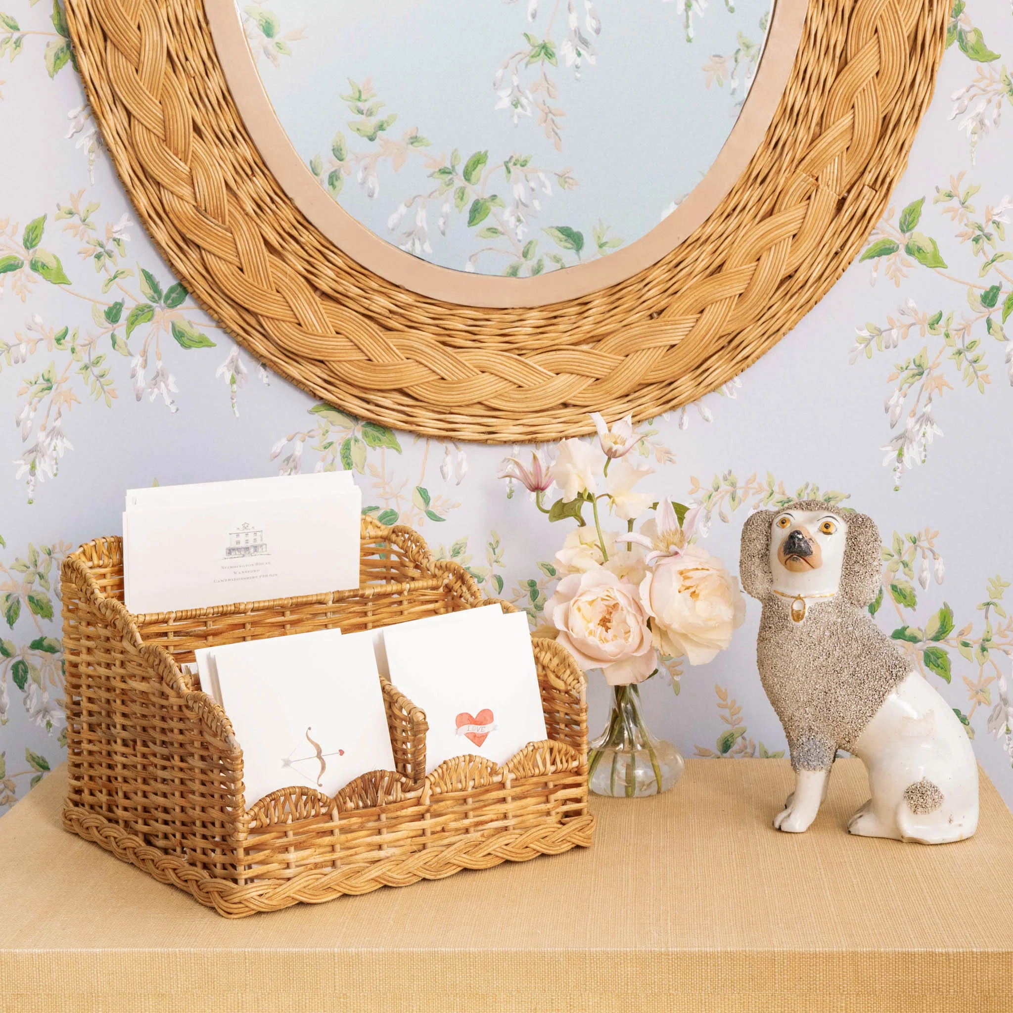 Rattan Braided Letter Rack - Image 9