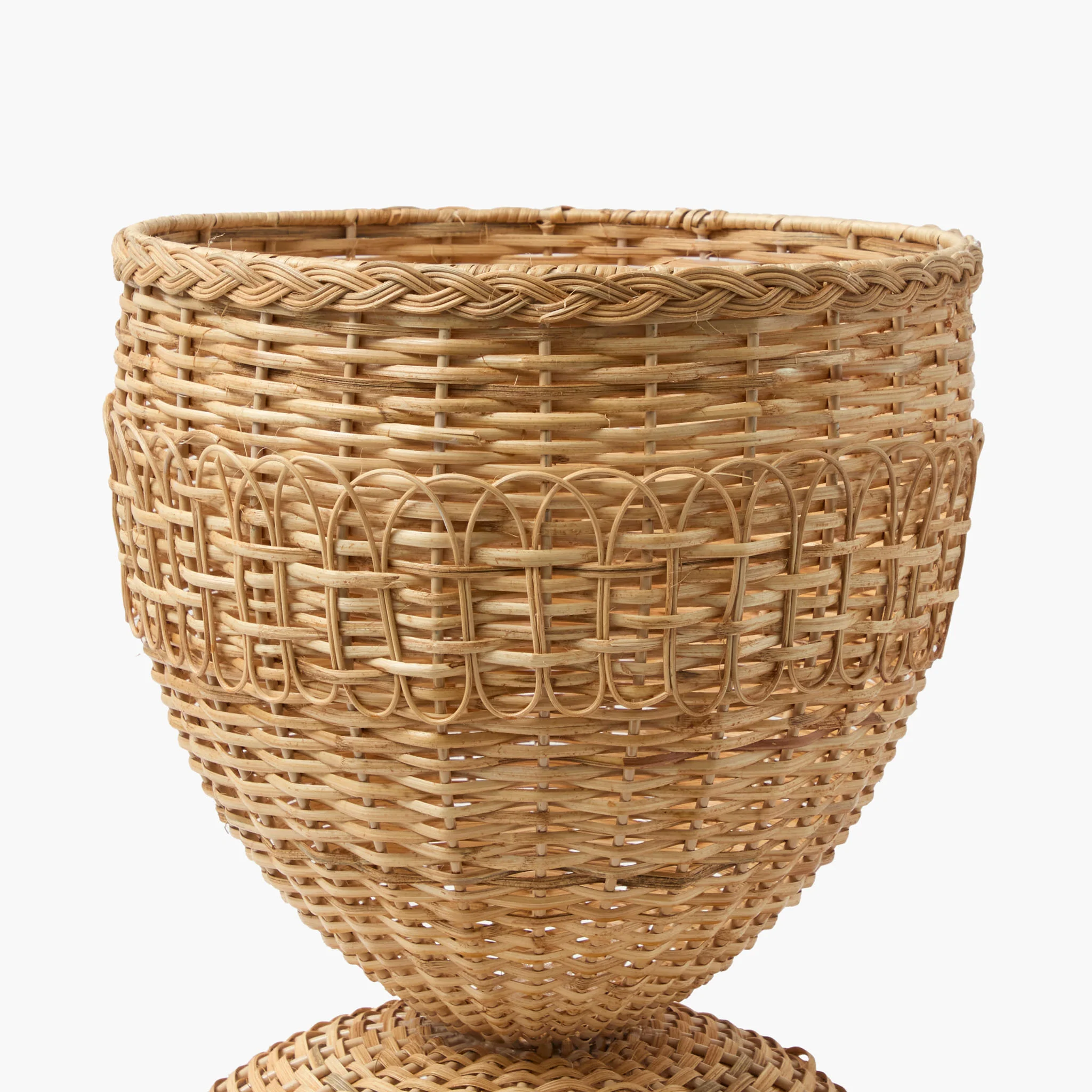 Rattan Braided Planter - Image 3