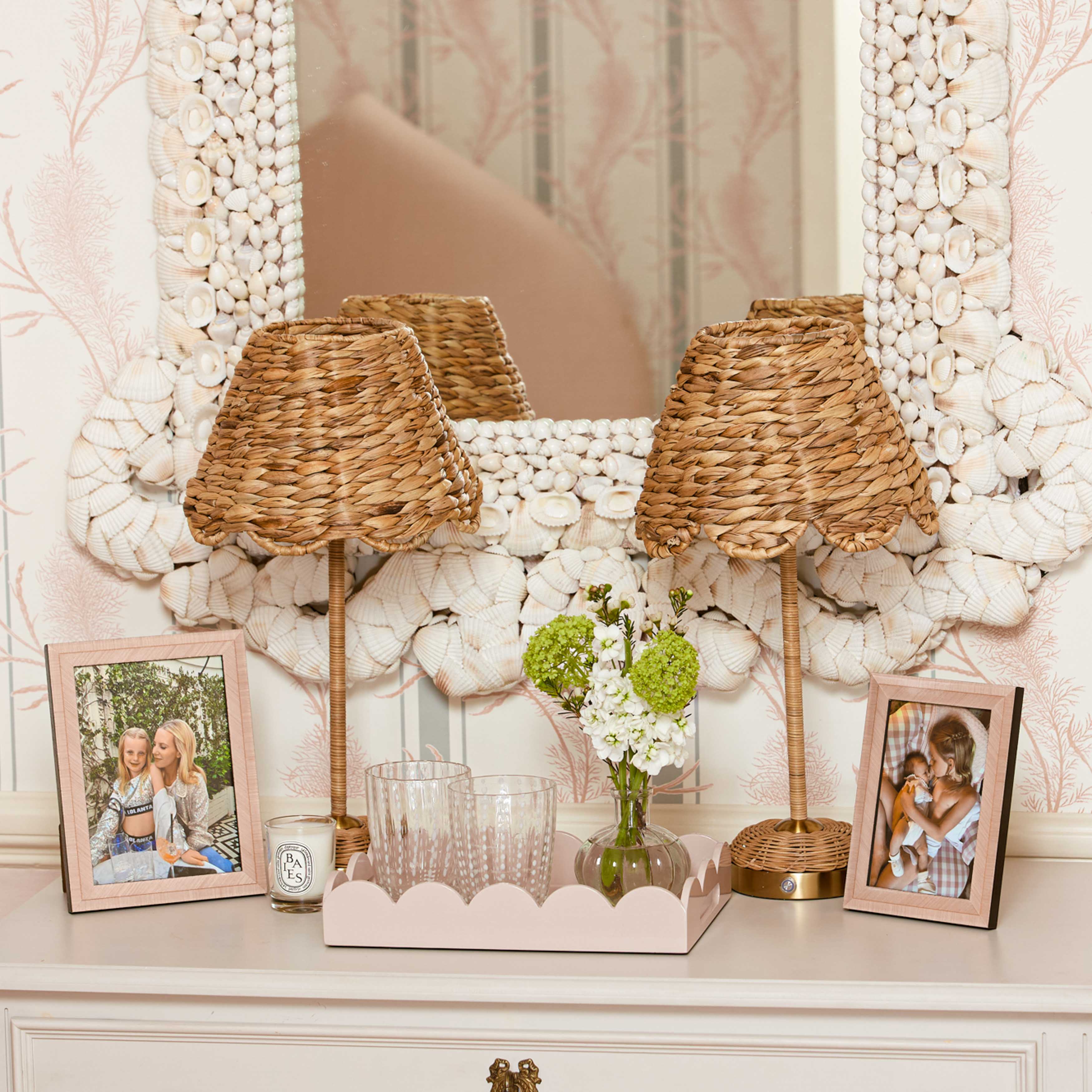 Natural Seagrass Lampshade (24cm) - Image 13