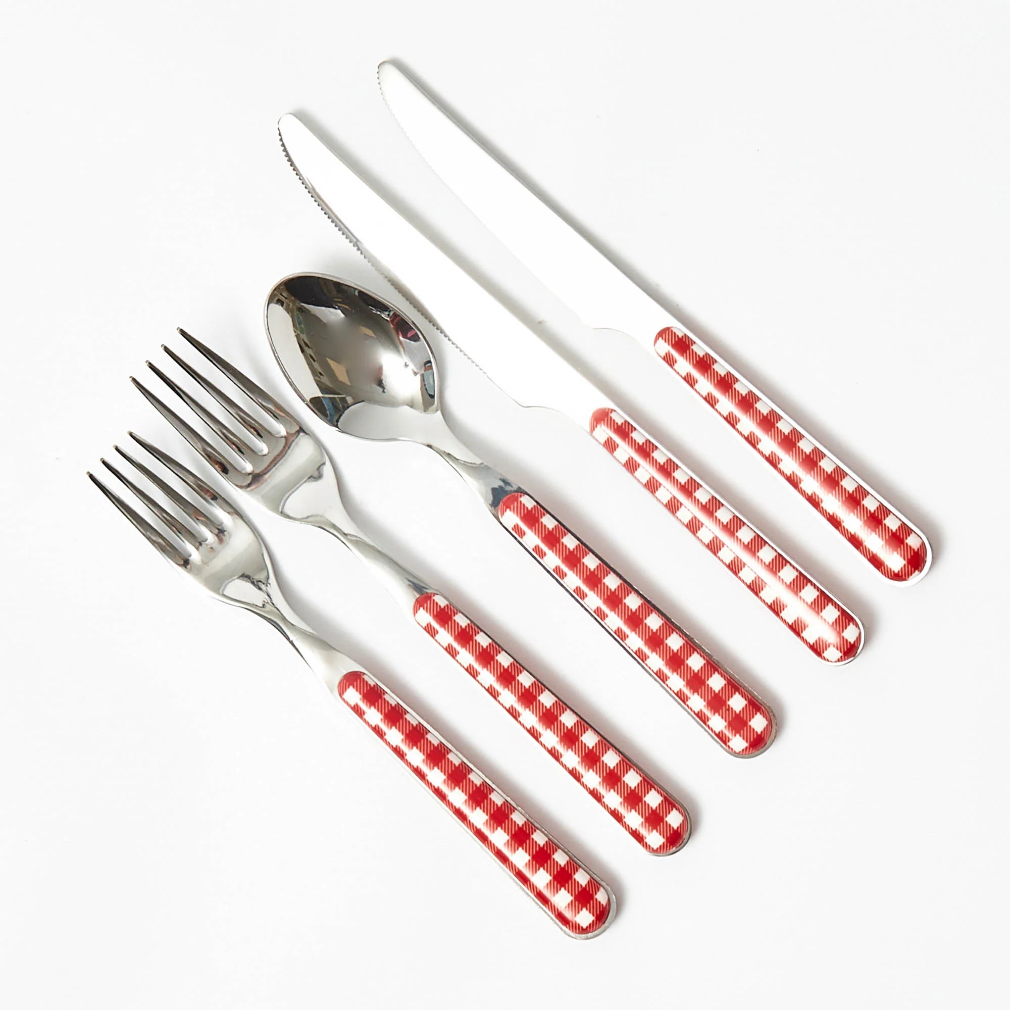 Red Gingham Cutlery (5 Piece) - Image 6
