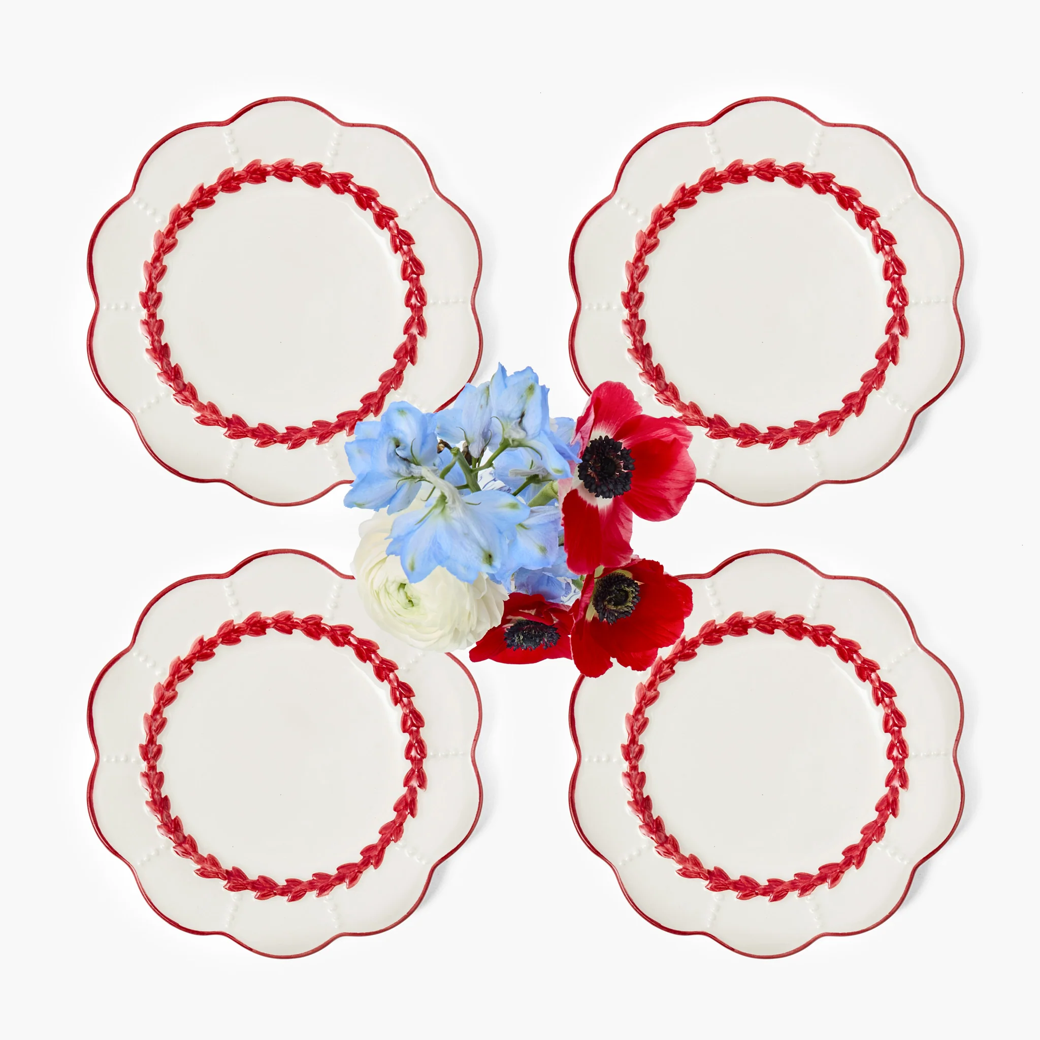 Red Laurel Starter Plate - Image 14