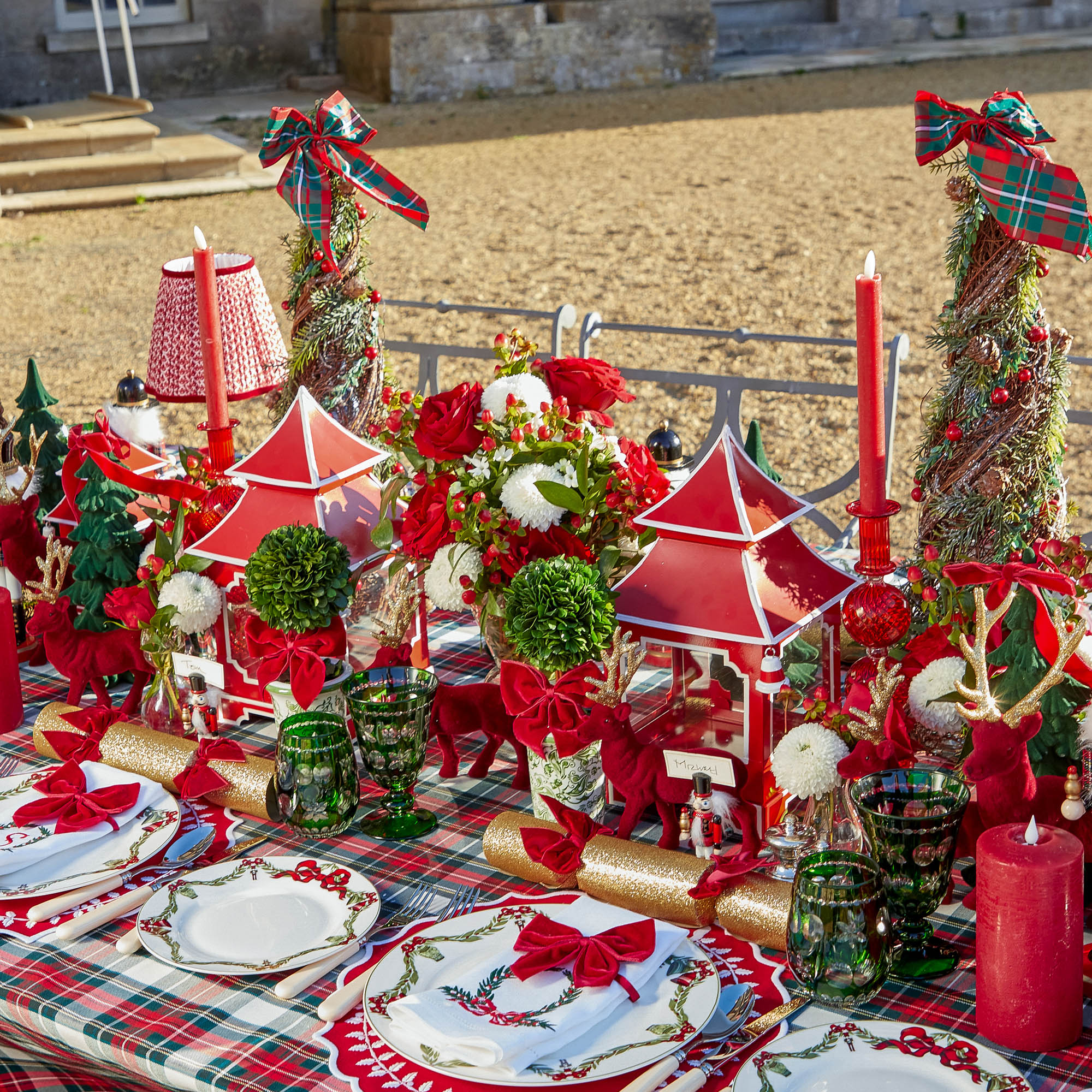 Red LED Dinner Candles (Set of 6) - Image 5