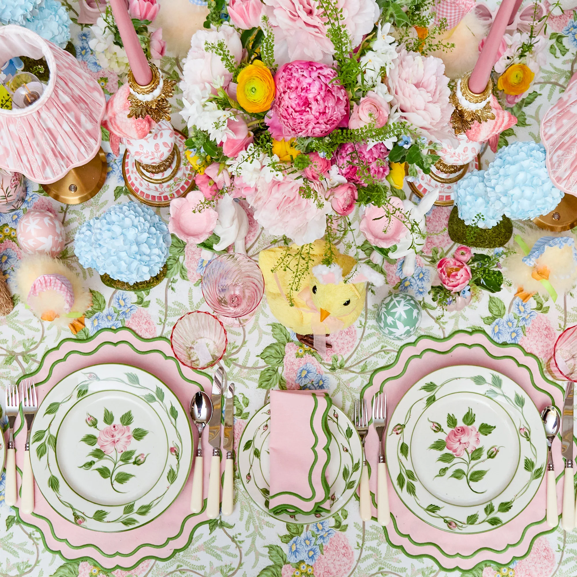 Rose Bud Dinner Plate - Image 11