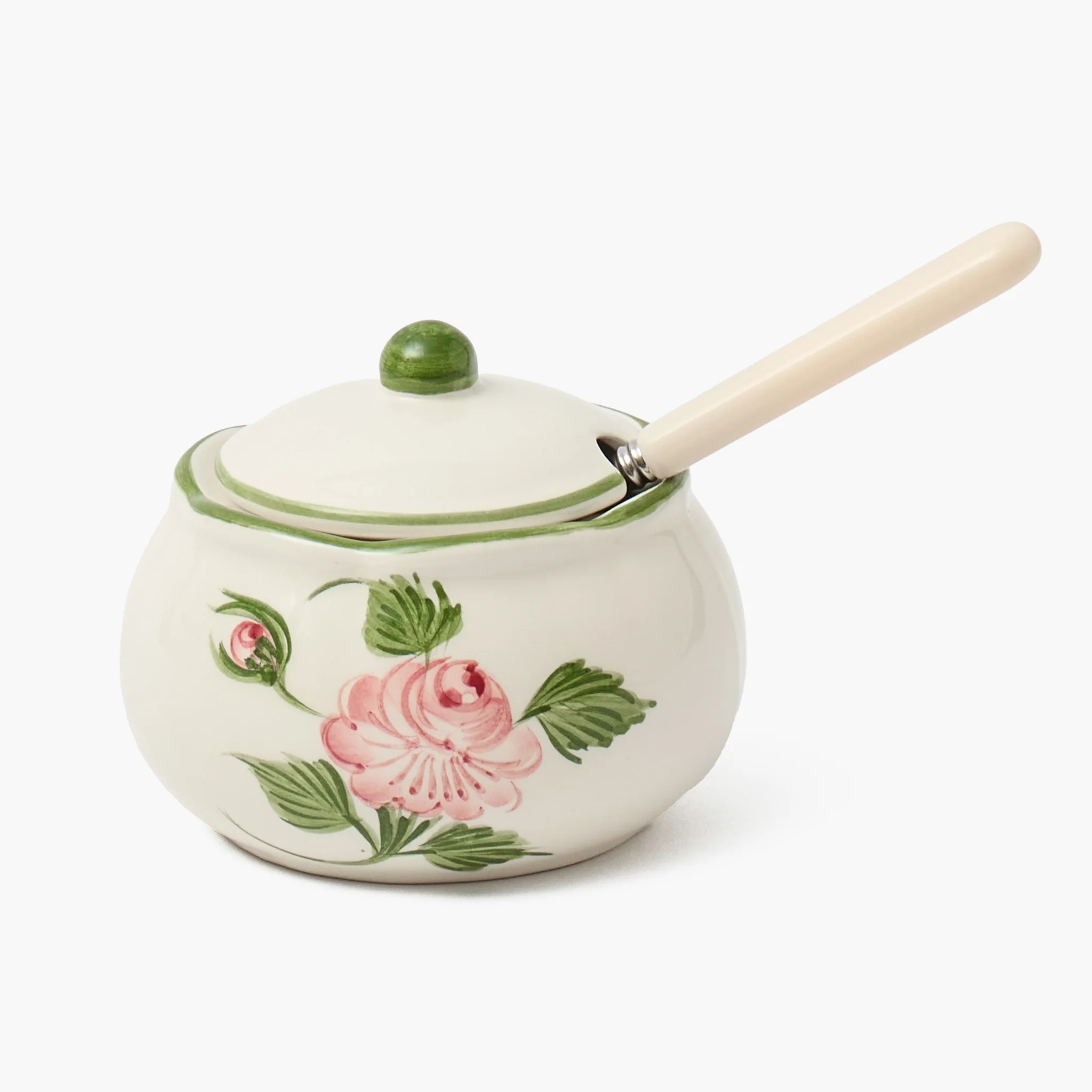 Rose Bud Sugar Pot - Image 9