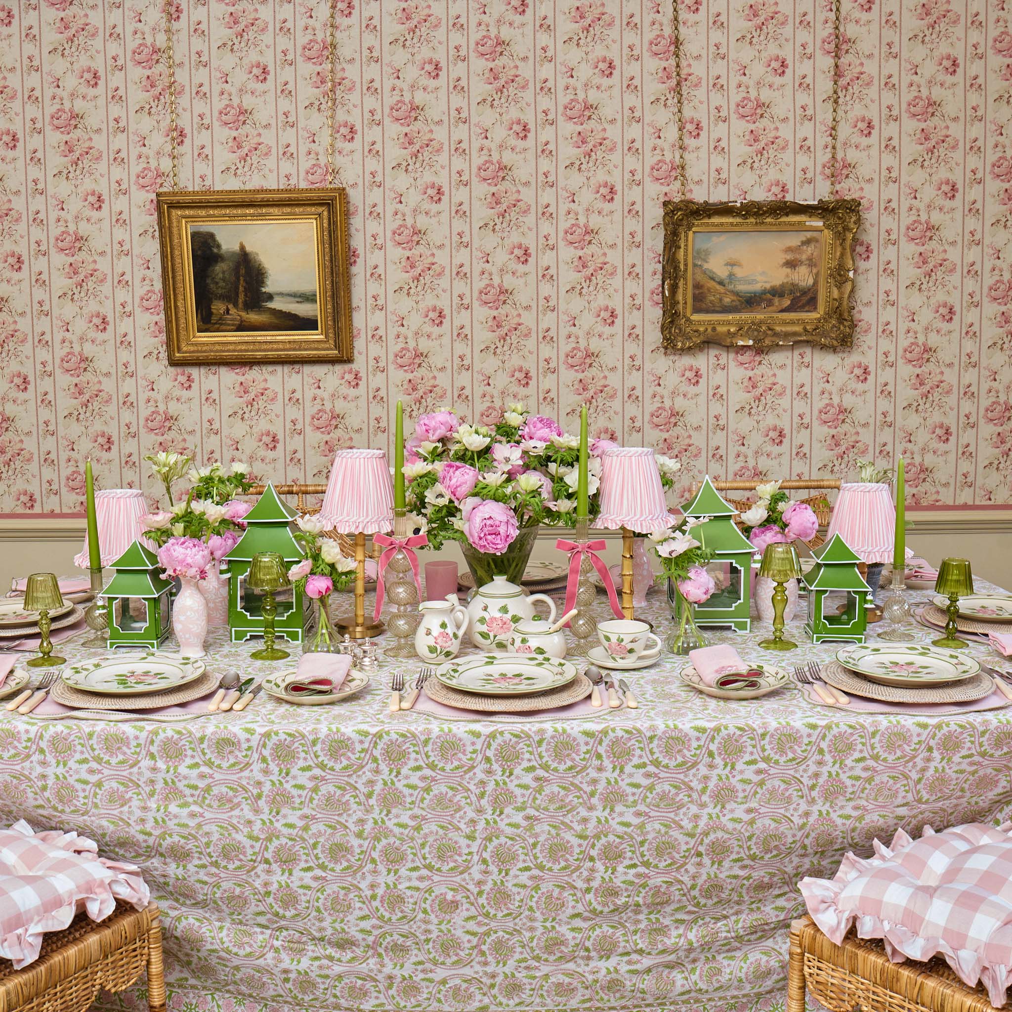 Rose Bud Dinner Plate - Image 6