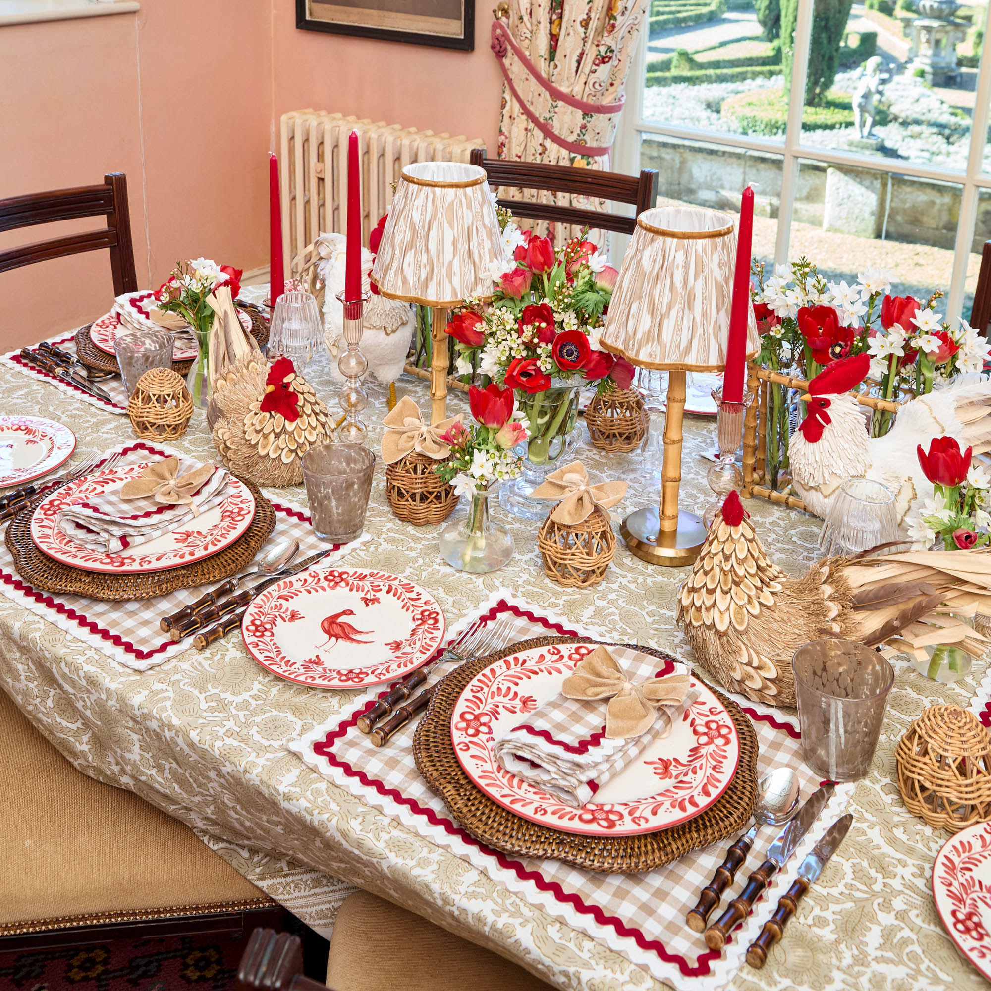 Martha Red Starter Plate - Image 7