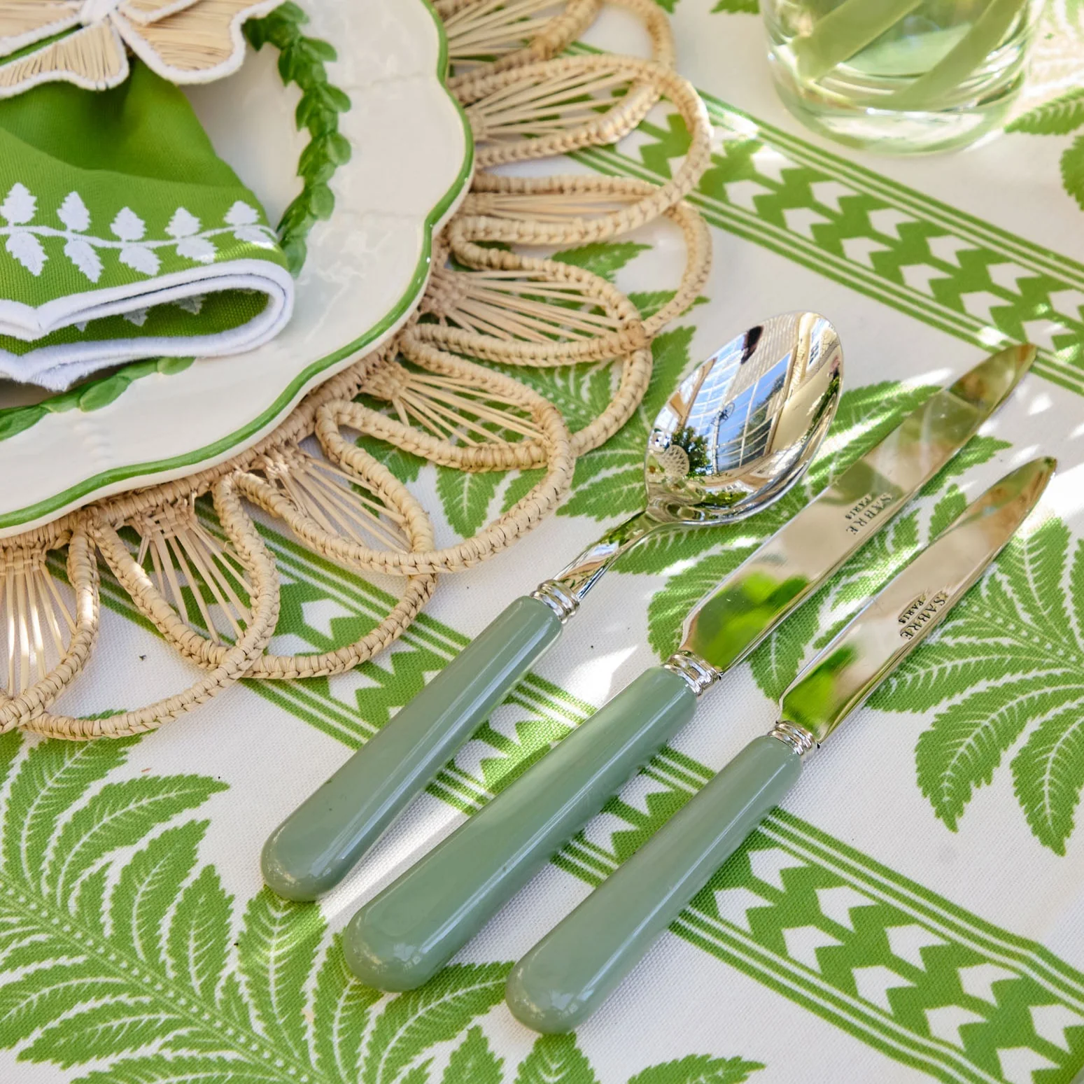 Sage Green Cutlery (5 Piece) - Image 7