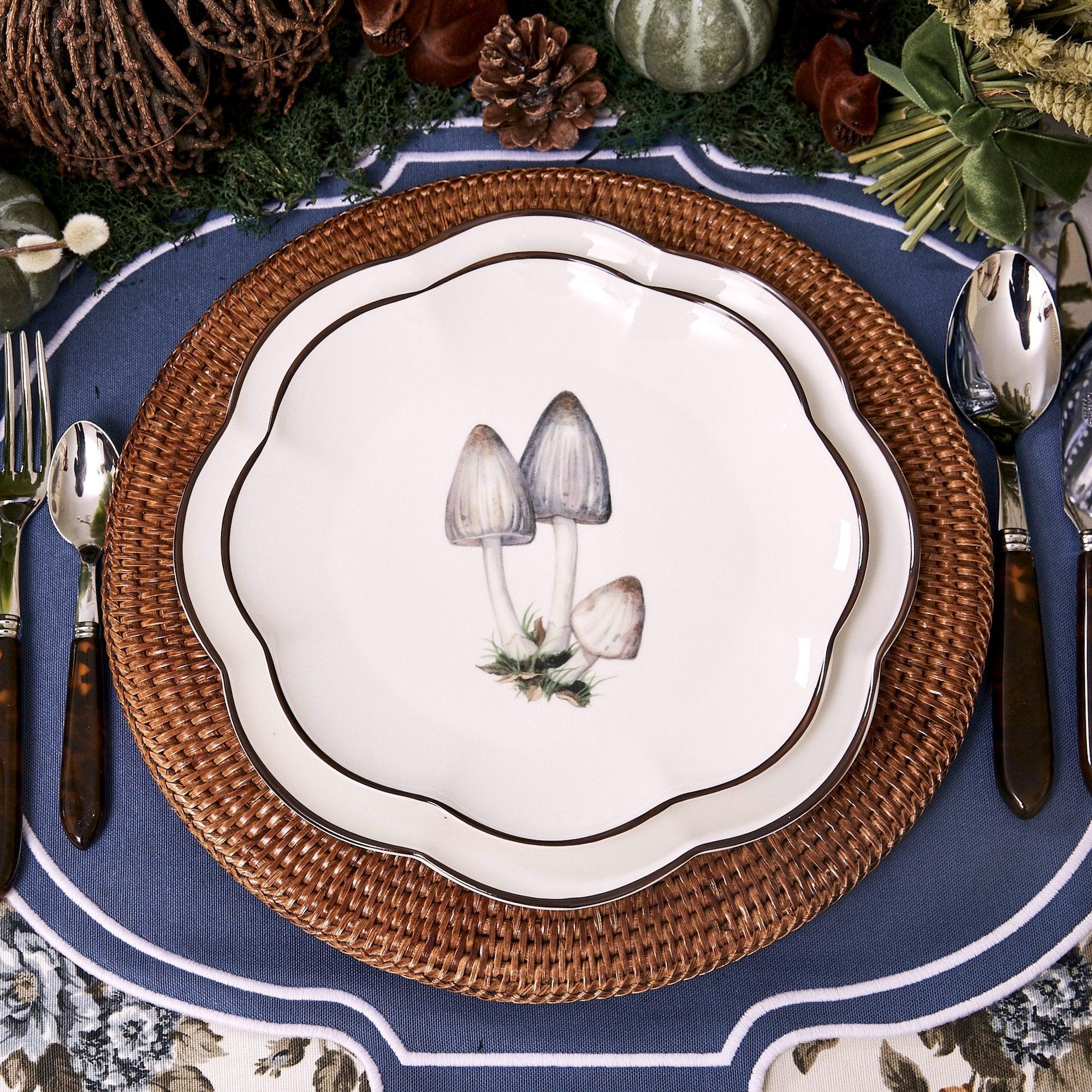 Scalloped Mushroom Starter Plate (Grey) - Image 26