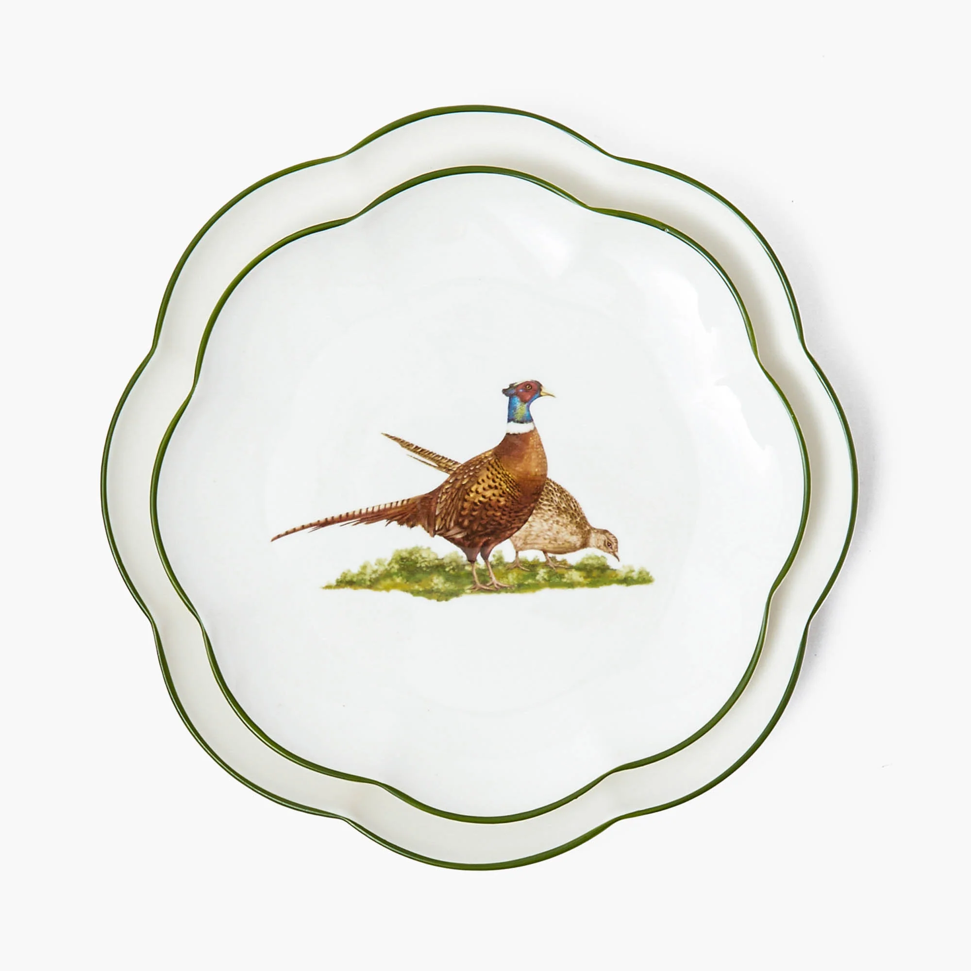 Scalloped Pheasant Starter Plate - Image 9