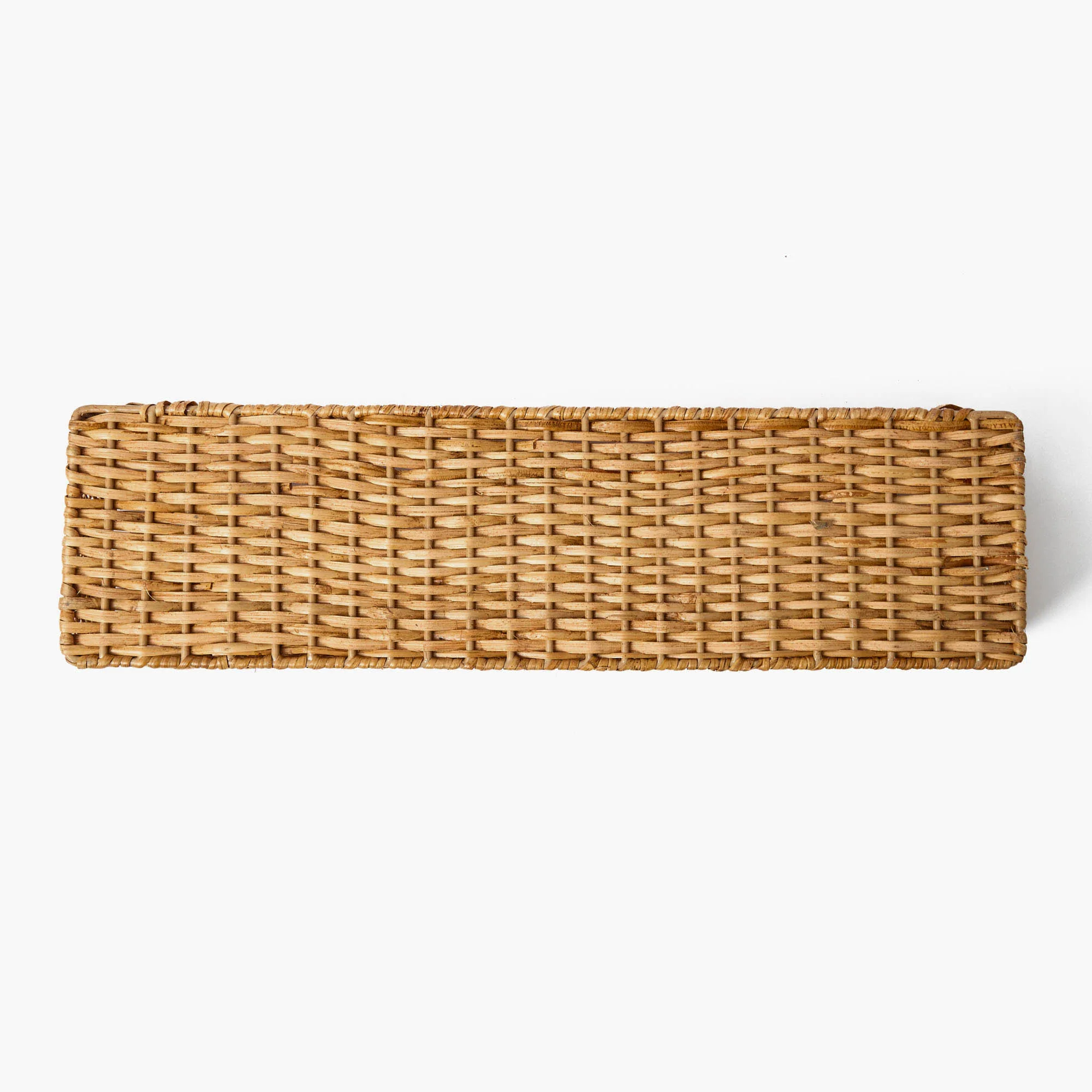 Scalloped Rattan Shelf - Image 4