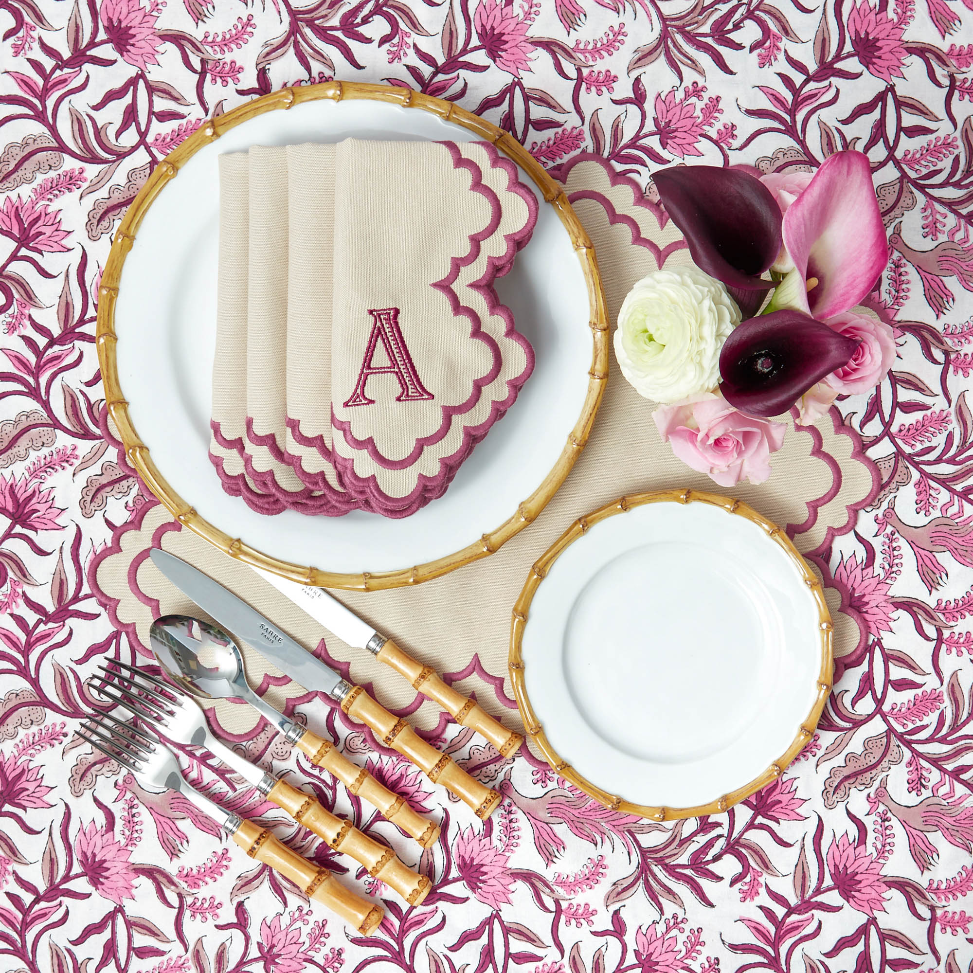 Scarlett Sand Napkins (Set of 4) - Image 5