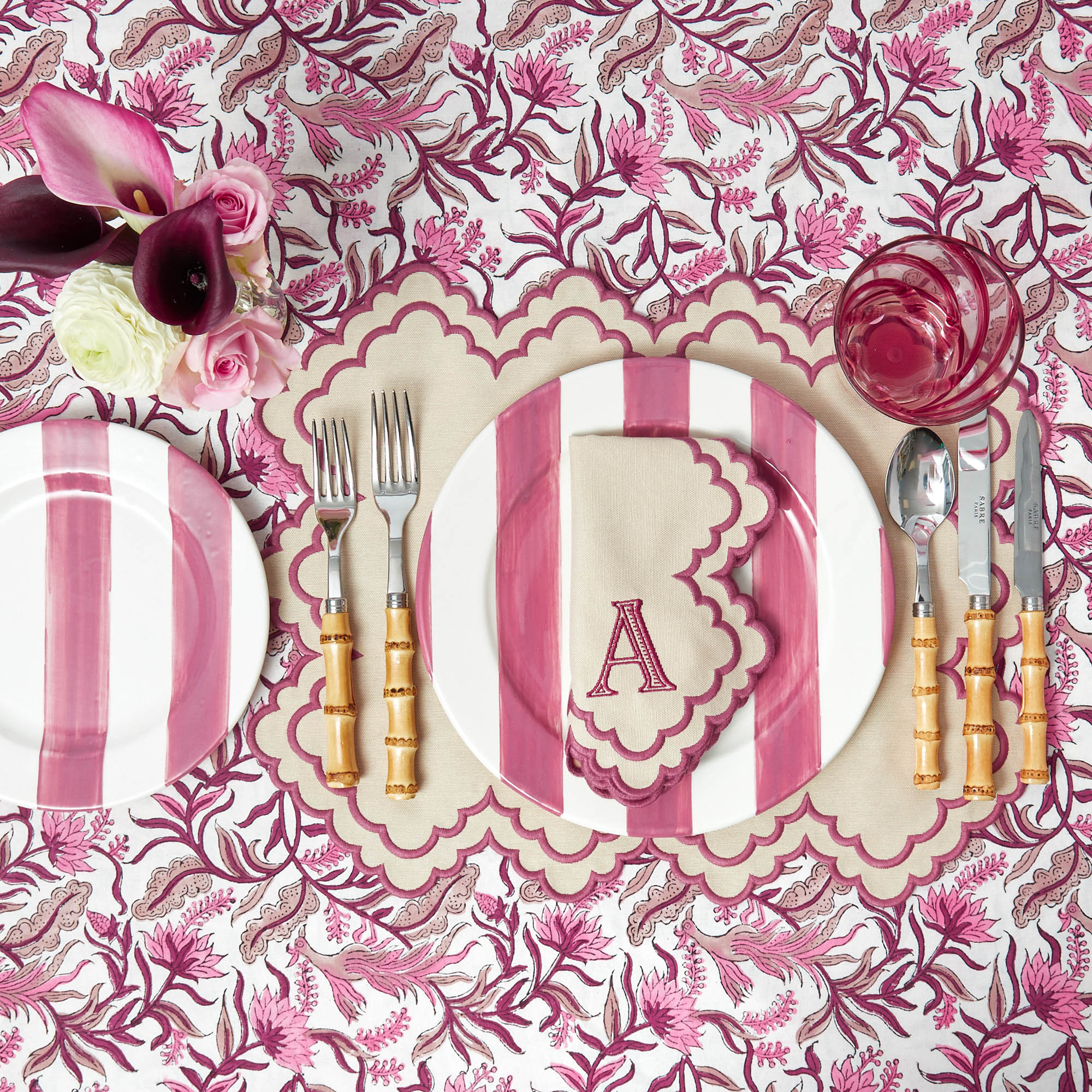 Scarlett Sand Napkins (Set of 4) - Image 9
