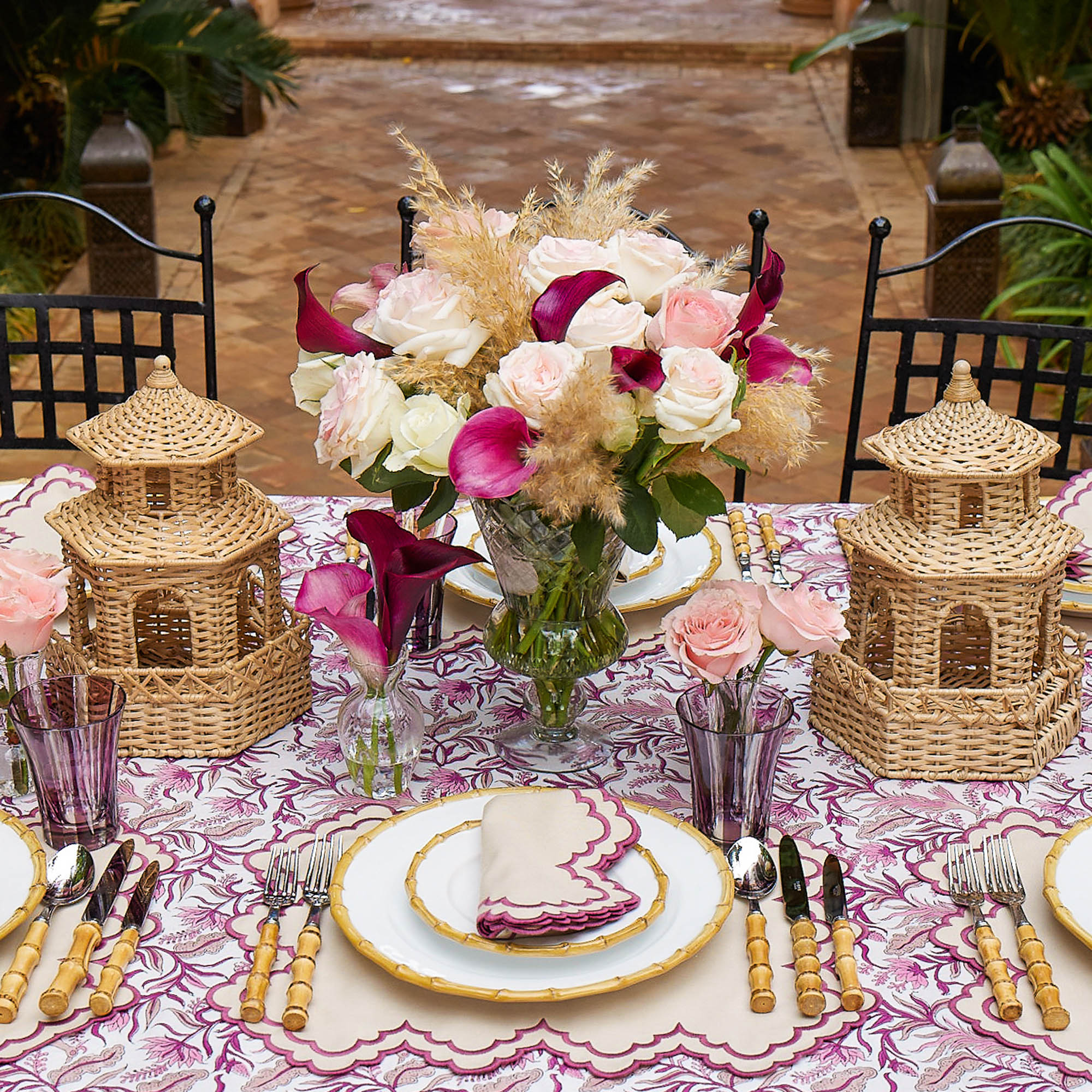 Scarlett Sand Placemats (Set of 4) - Image 4