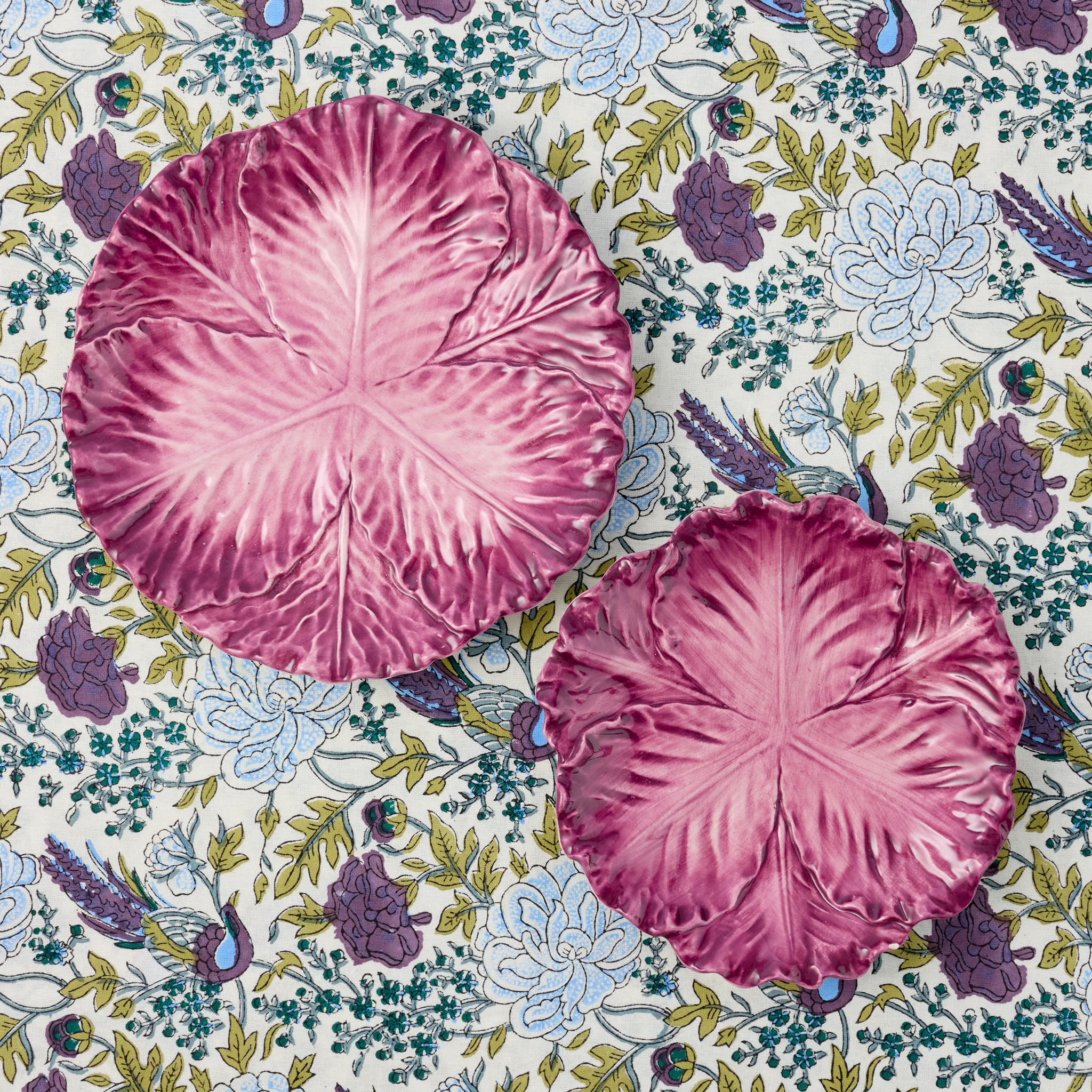 Aubergine Serena Cabbage Dinner Plate - Image 5