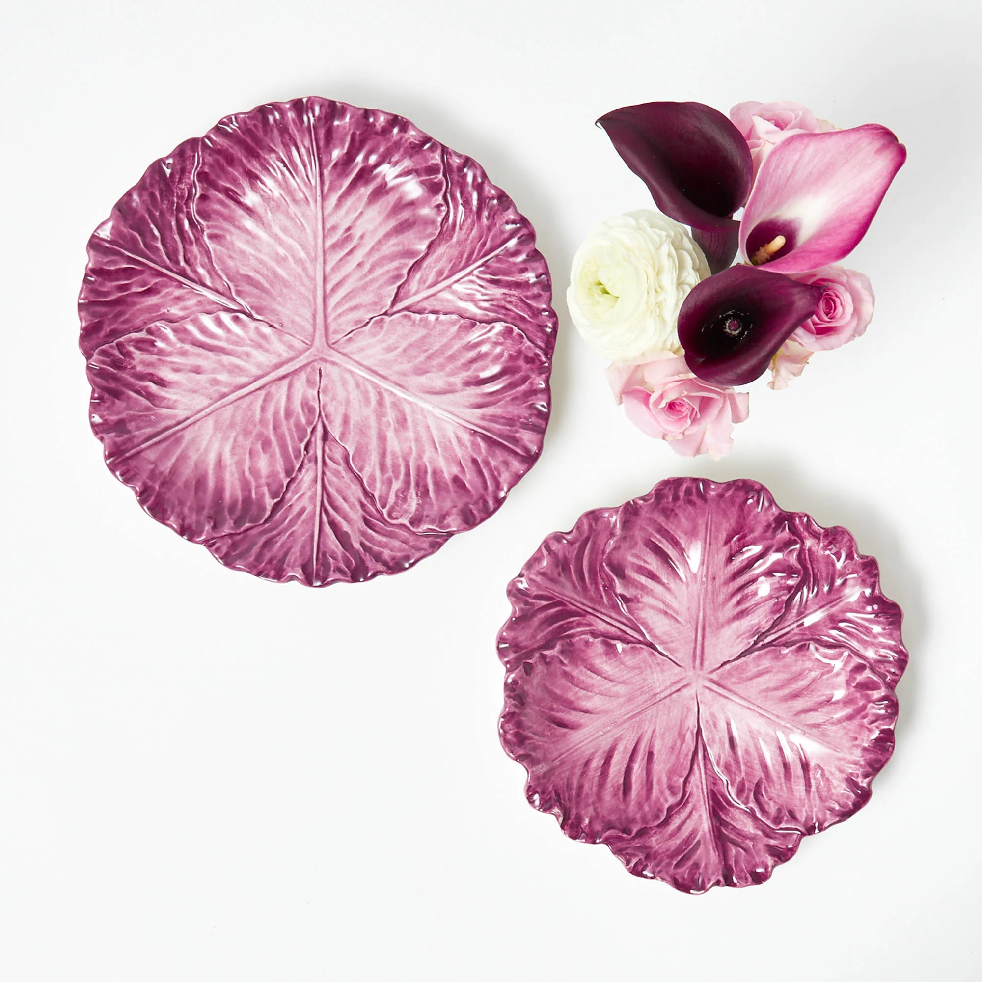 Aubergine Serena Cabbage Starter Plate - Image 22