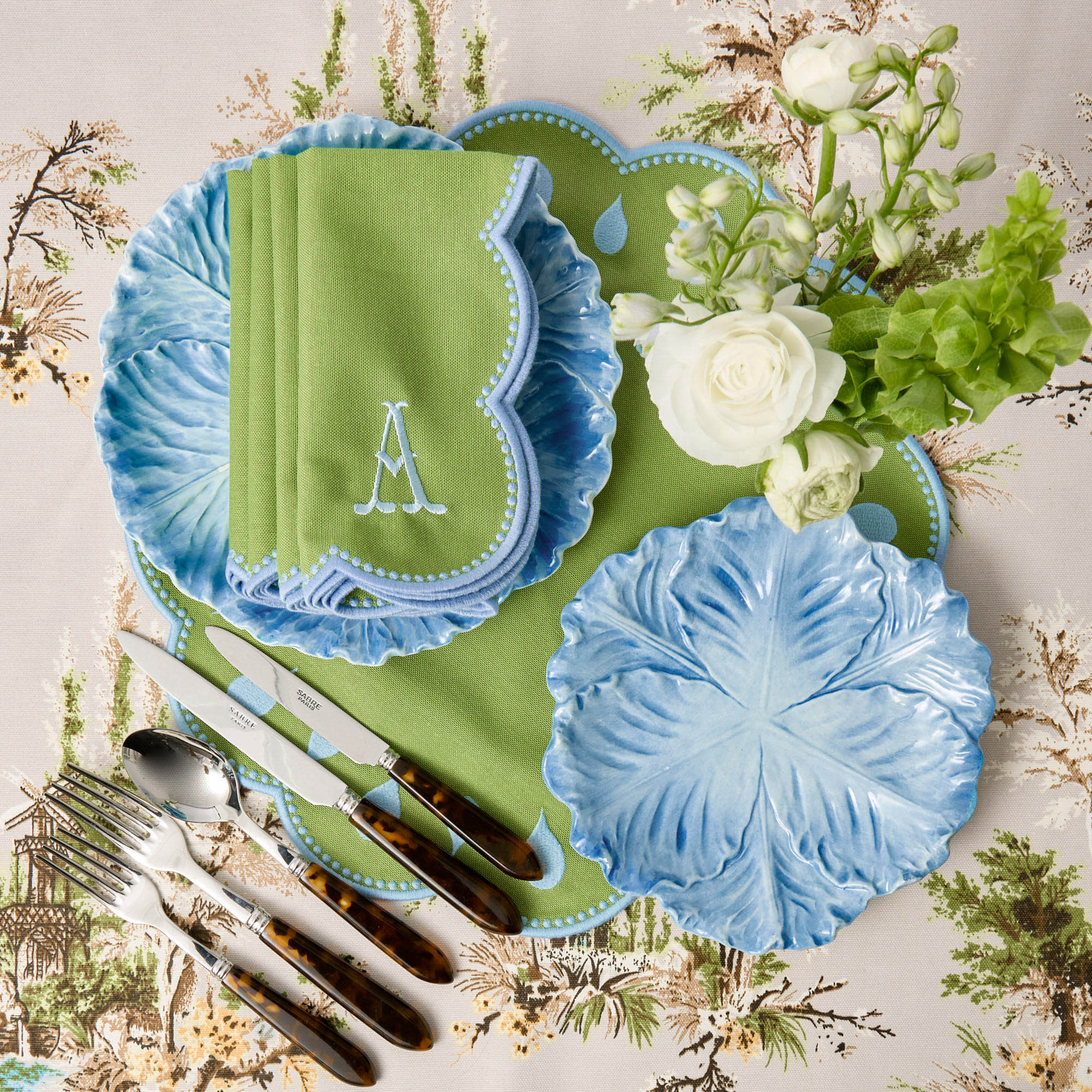 Blue Serena Cabbage Starter Plate - Image 9