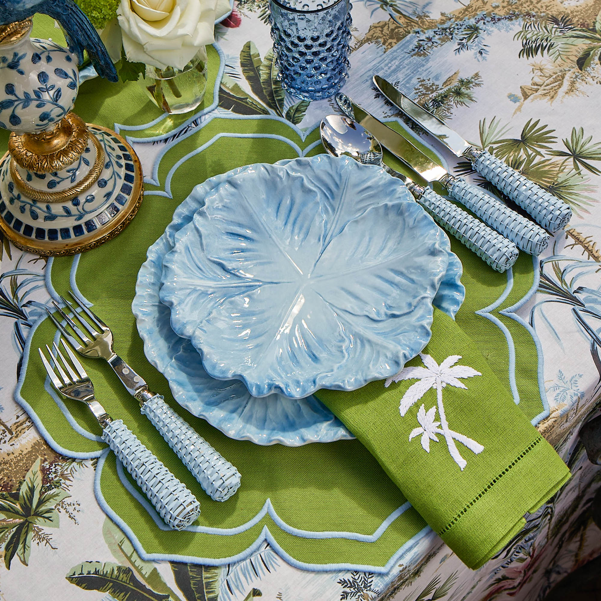 Blue Serena Cabbage Starter Plate - Image 11