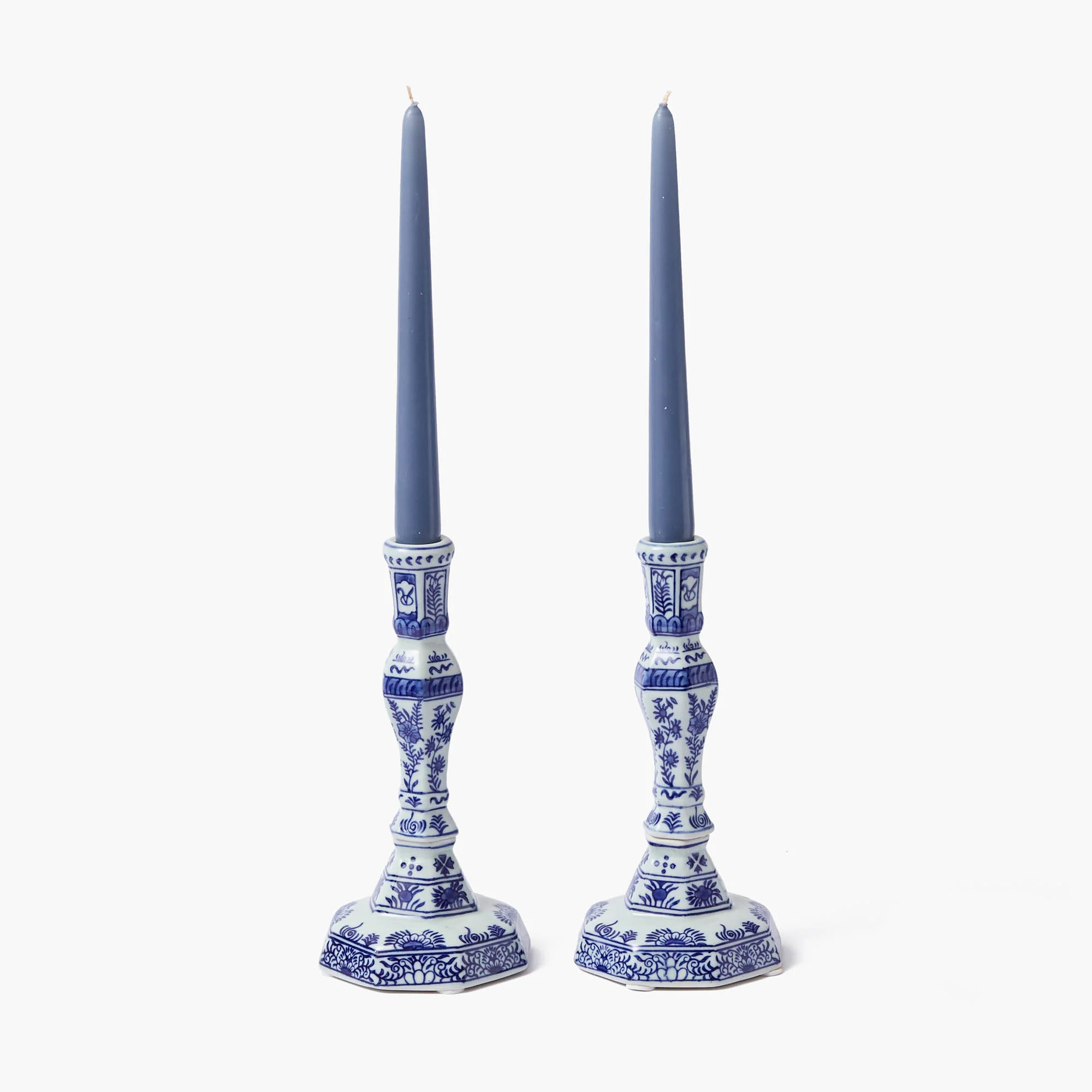Dusty Blue Candles (Set of 8) - Image 20