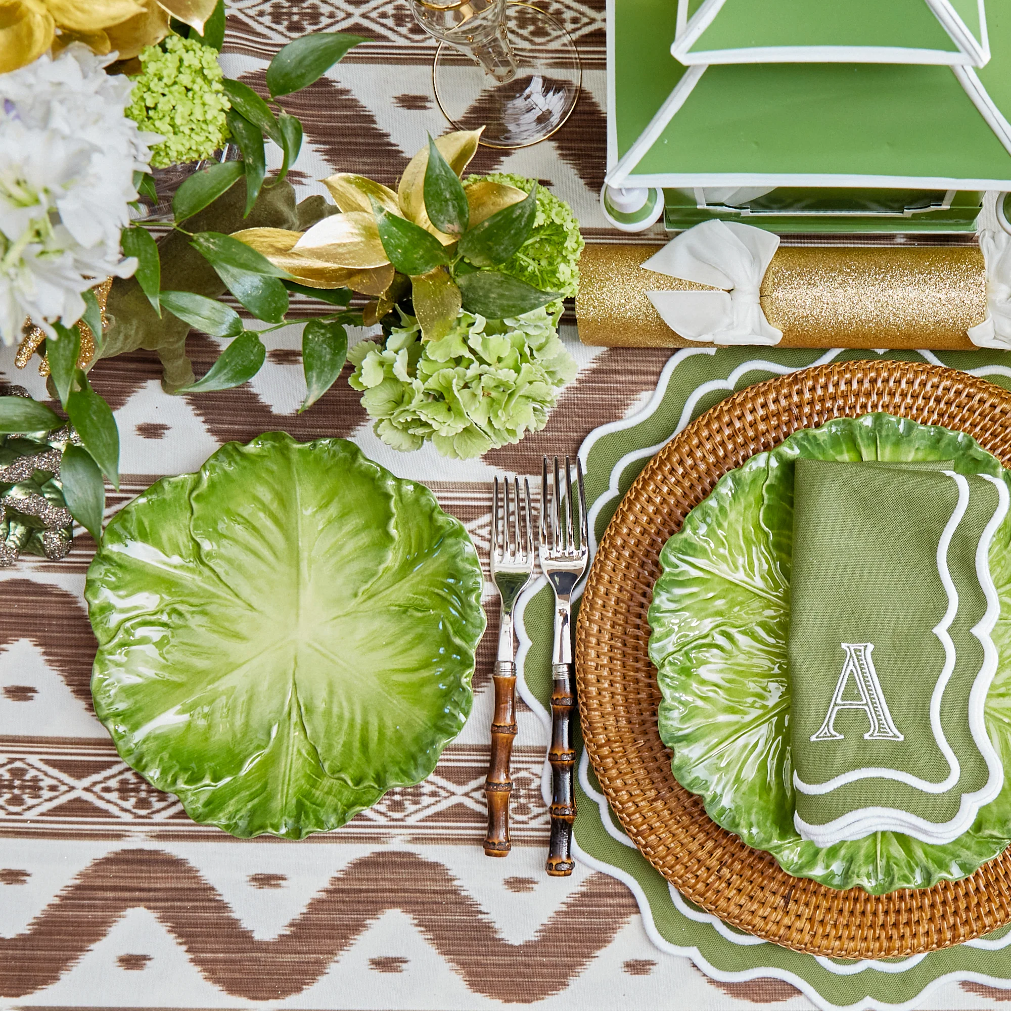 Green Serena Cabbage Starter Plate - Image 8