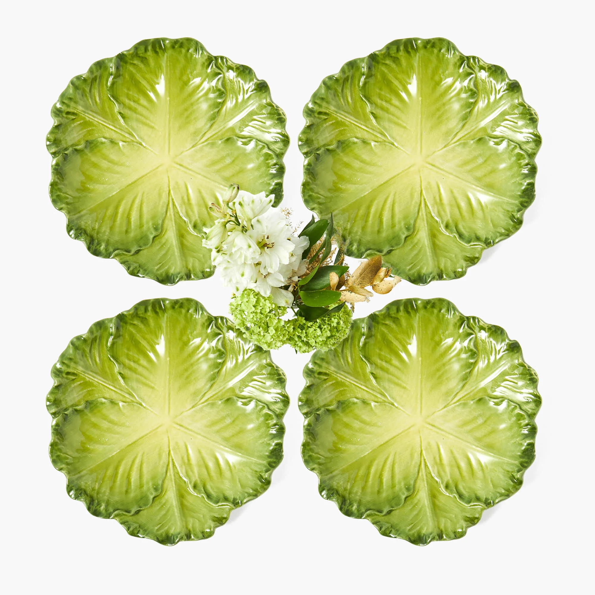 Green Serena Cabbage Starter Plate - Image 12