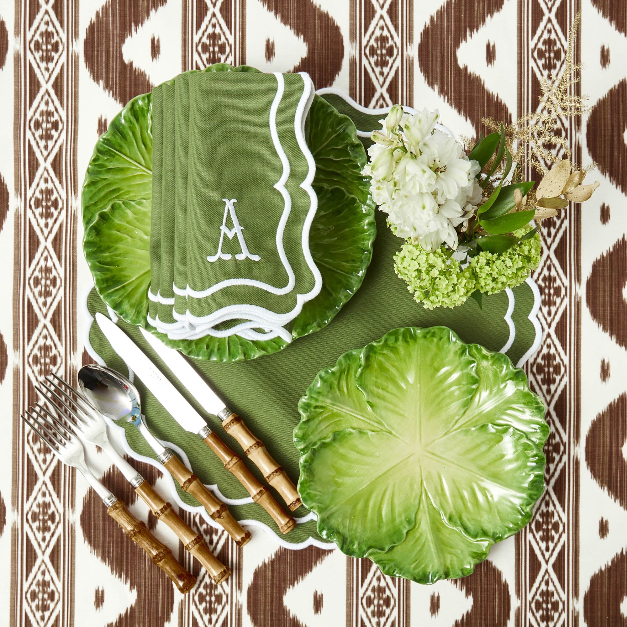 Green Serena Cabbage Starter Plate - Image 10